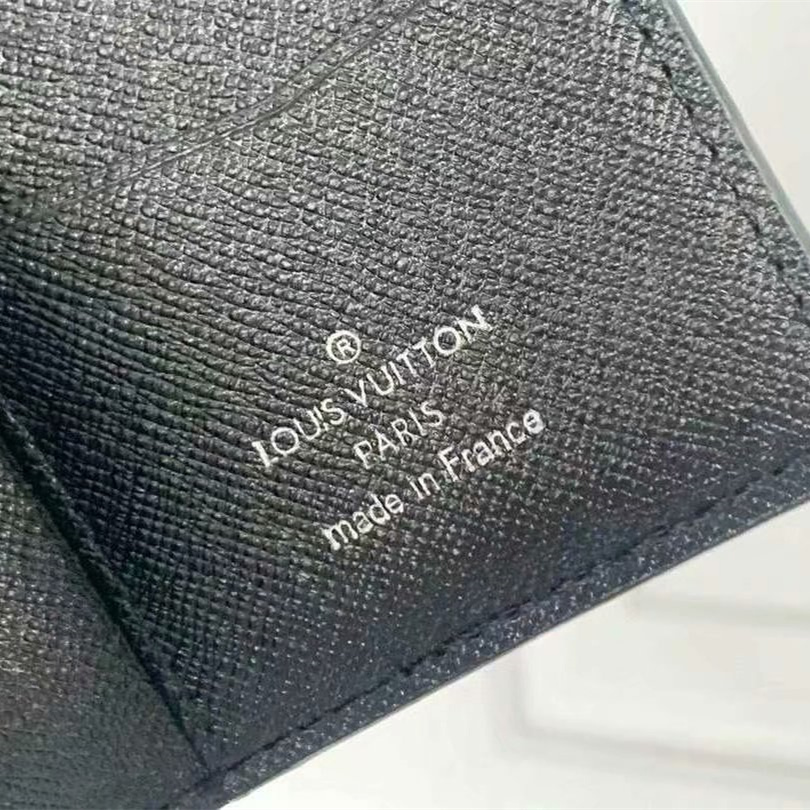 Designer Monogram Pocket Organizer Black Wallet - Gorchic - $39.99