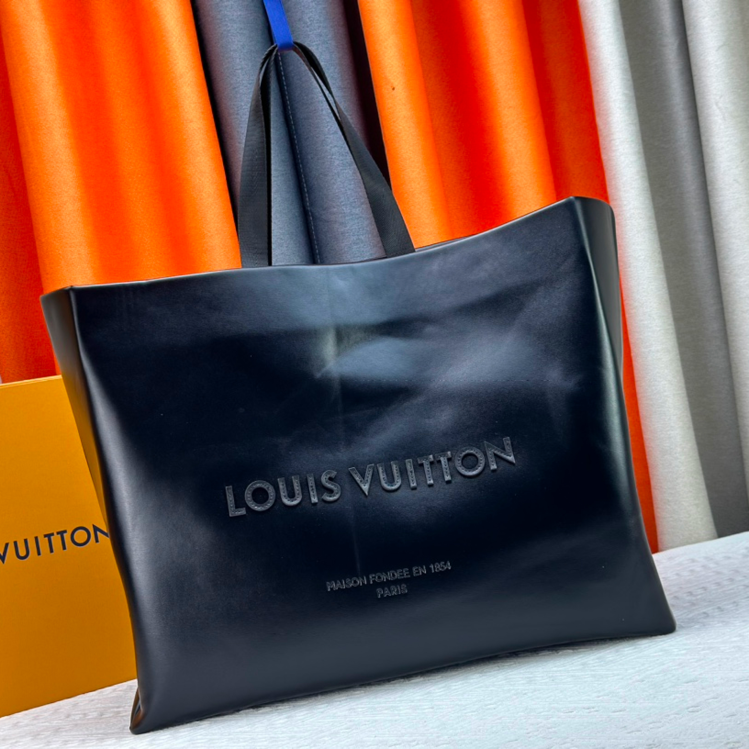 Designer Monogram Maison Fondée En 1854 Black - Bag - Gorchic - $145.99