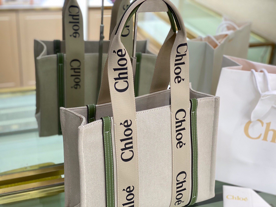 chleo Woody tote bag Medium Size - Bag - Gorchic - $125.99