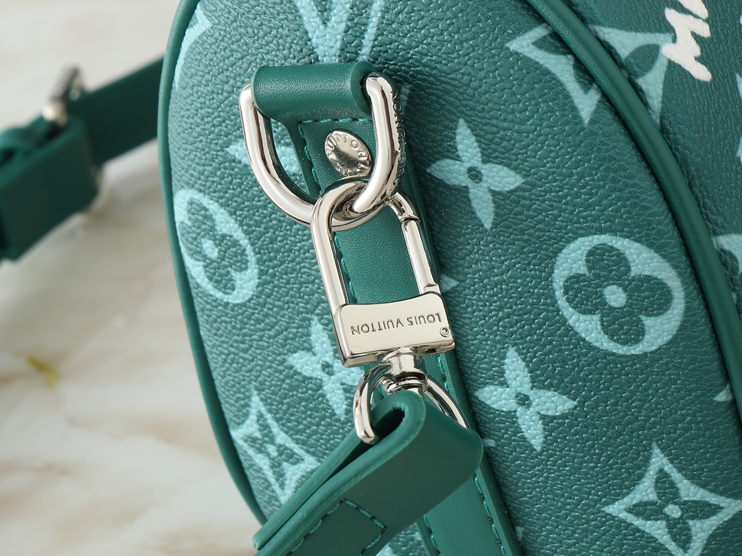 Designer Monogram Keepall 25 Green Pillow Bag - Gorchic - $135.99