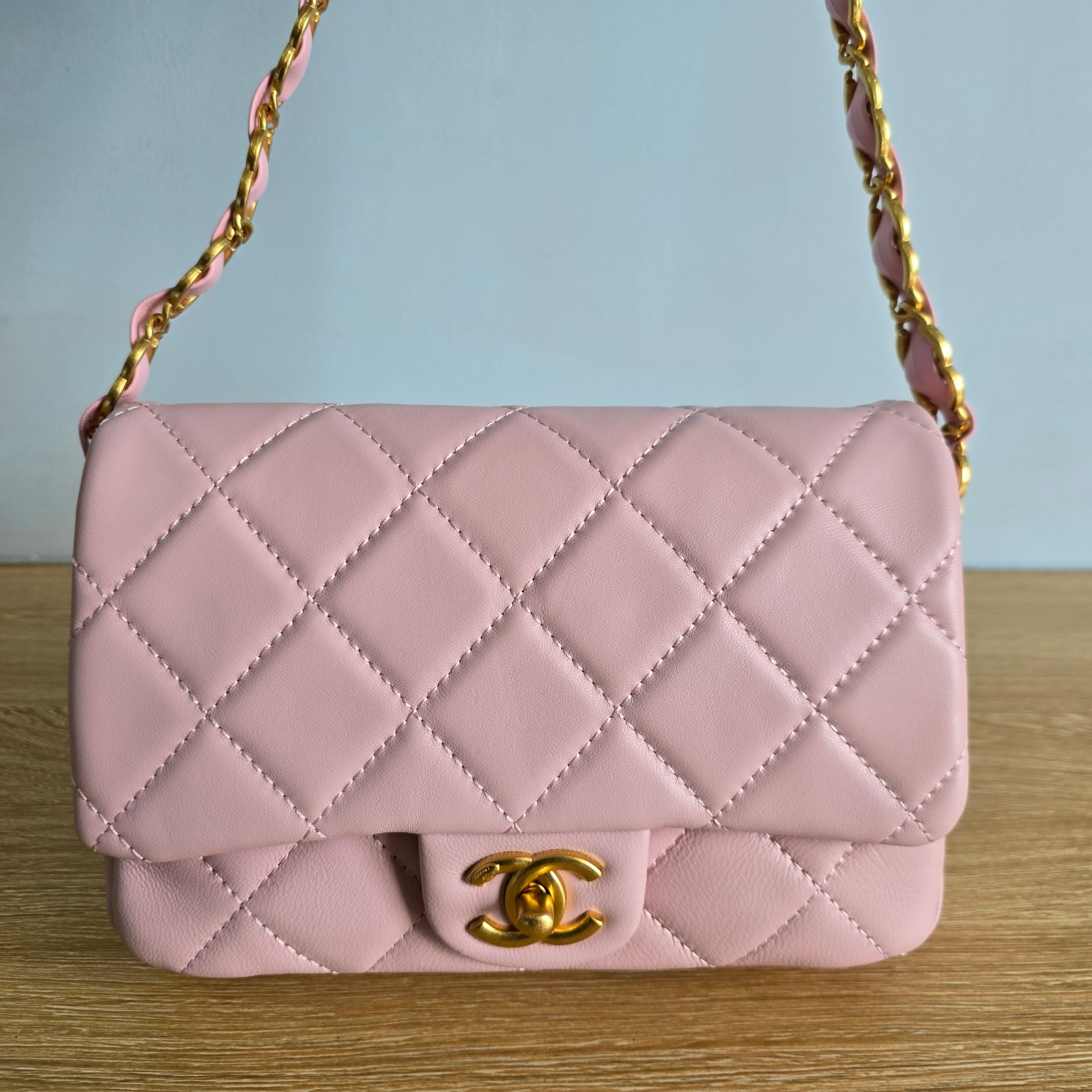 CC Inspired New 24K Large Underarm Bag - Pink Bag - Gorchic - $141.99