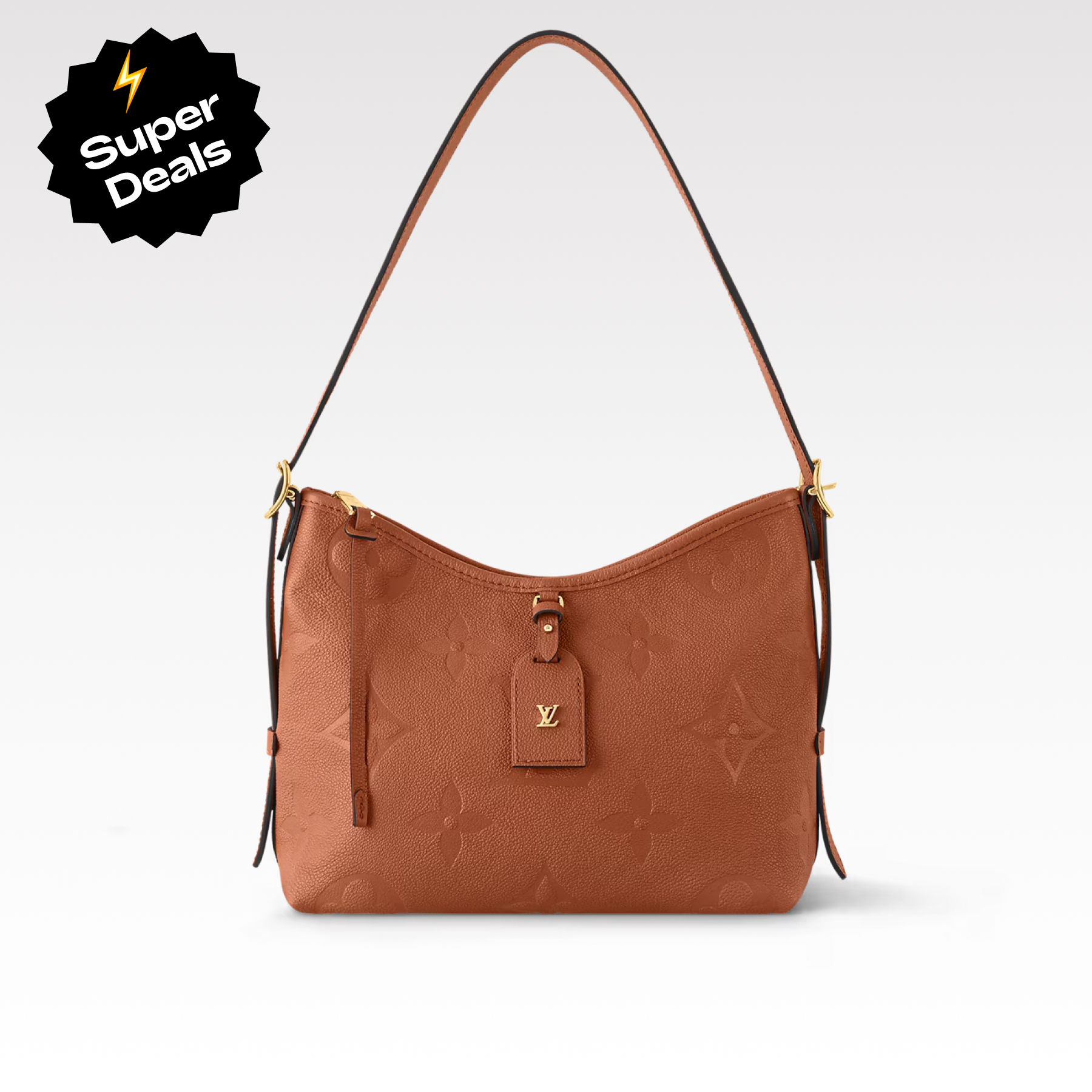 Designer Monogram Carryall PM Brown - Bag - Gorchic - $114.99