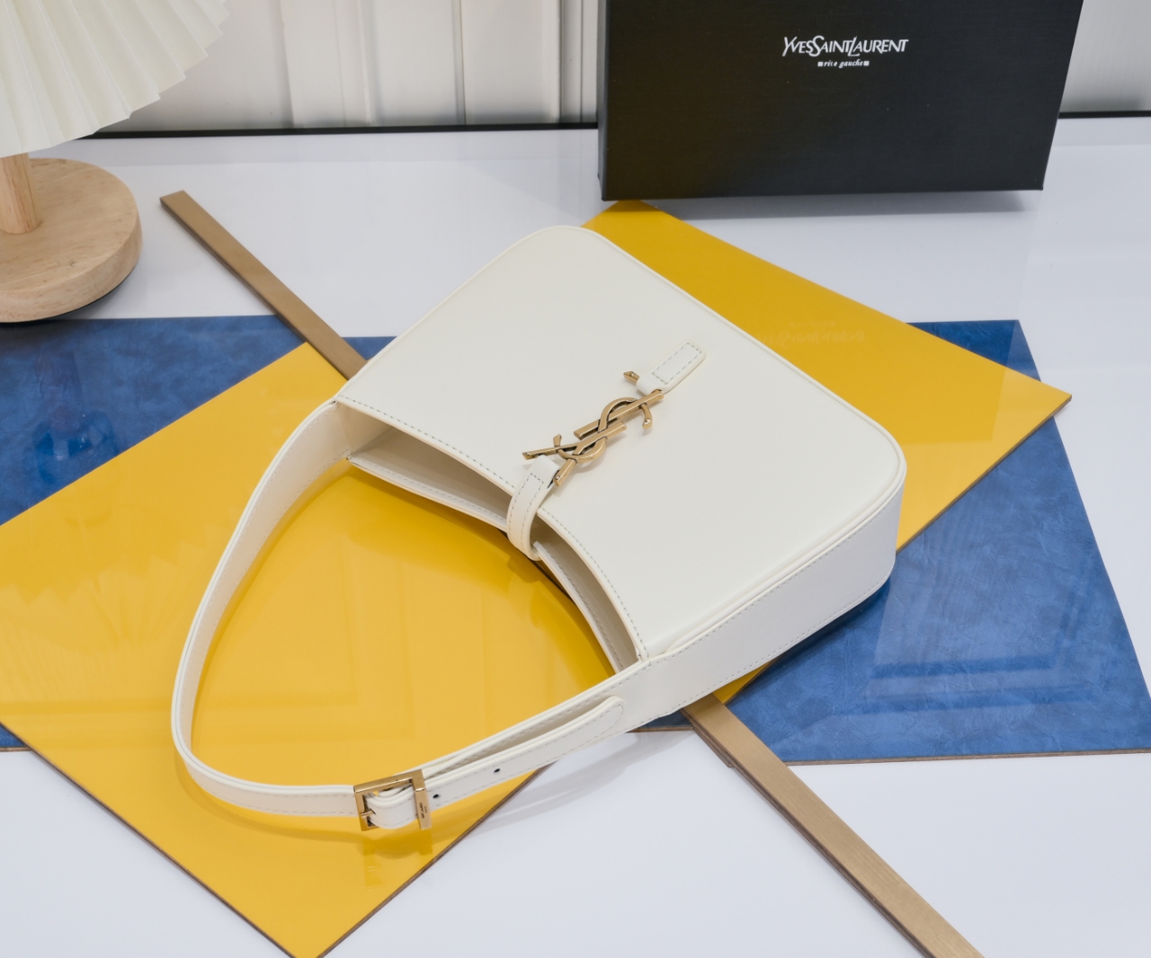 Lady Designer Fashion 5 à 7 Hobo Bag Leather-White Bag - Gorchic - $121.99