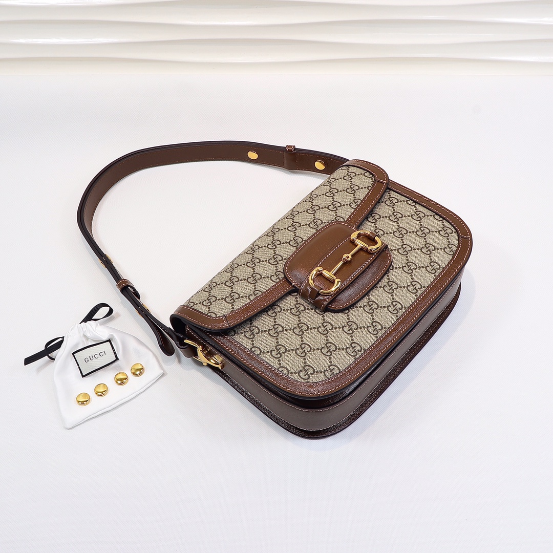 Double-G Double-G 1955 Horsebit shoulder bag - Gorchic - $119.99