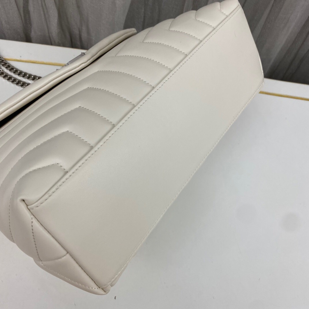 Lady Designer Loulou medium quilted leather shoulder bag - Gorchic - $173.99