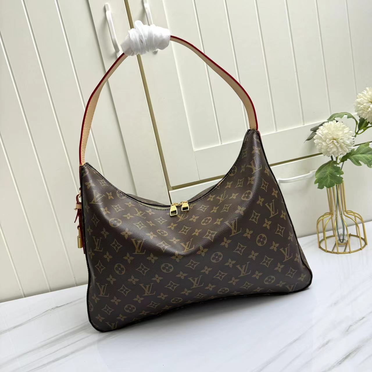 Designer Monogram Slouchy - Bag - Gorchic - $125.99