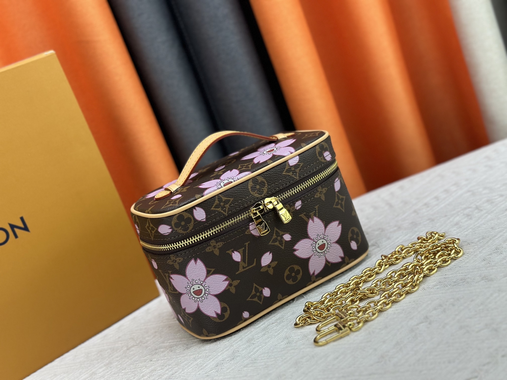 Designer Monogram x Murakami  x TM Nice Bag - Gorchic - $122.99