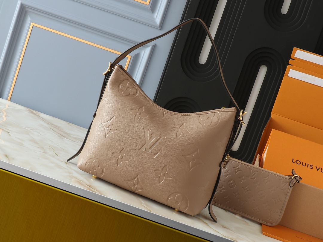 Designer Monogram Carryall PM Gris Tourterelle - Bag - Gorchic - $114.99