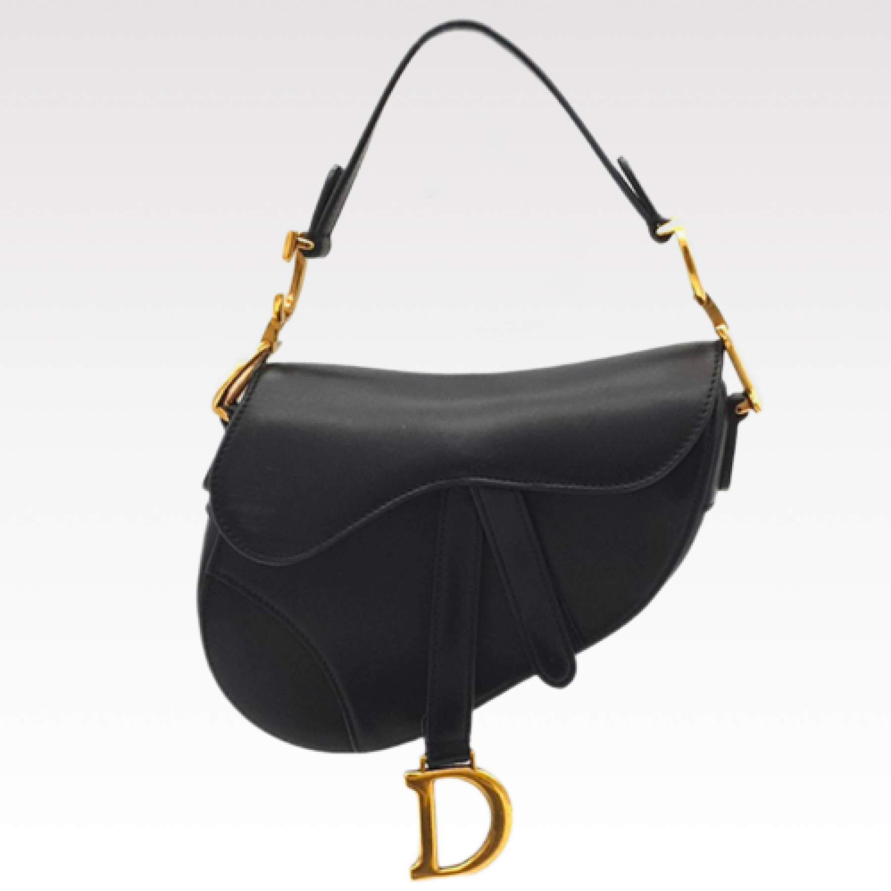 D Inspired Saddle Leather Bag Satchel - Bag - Gorchic - $138.99