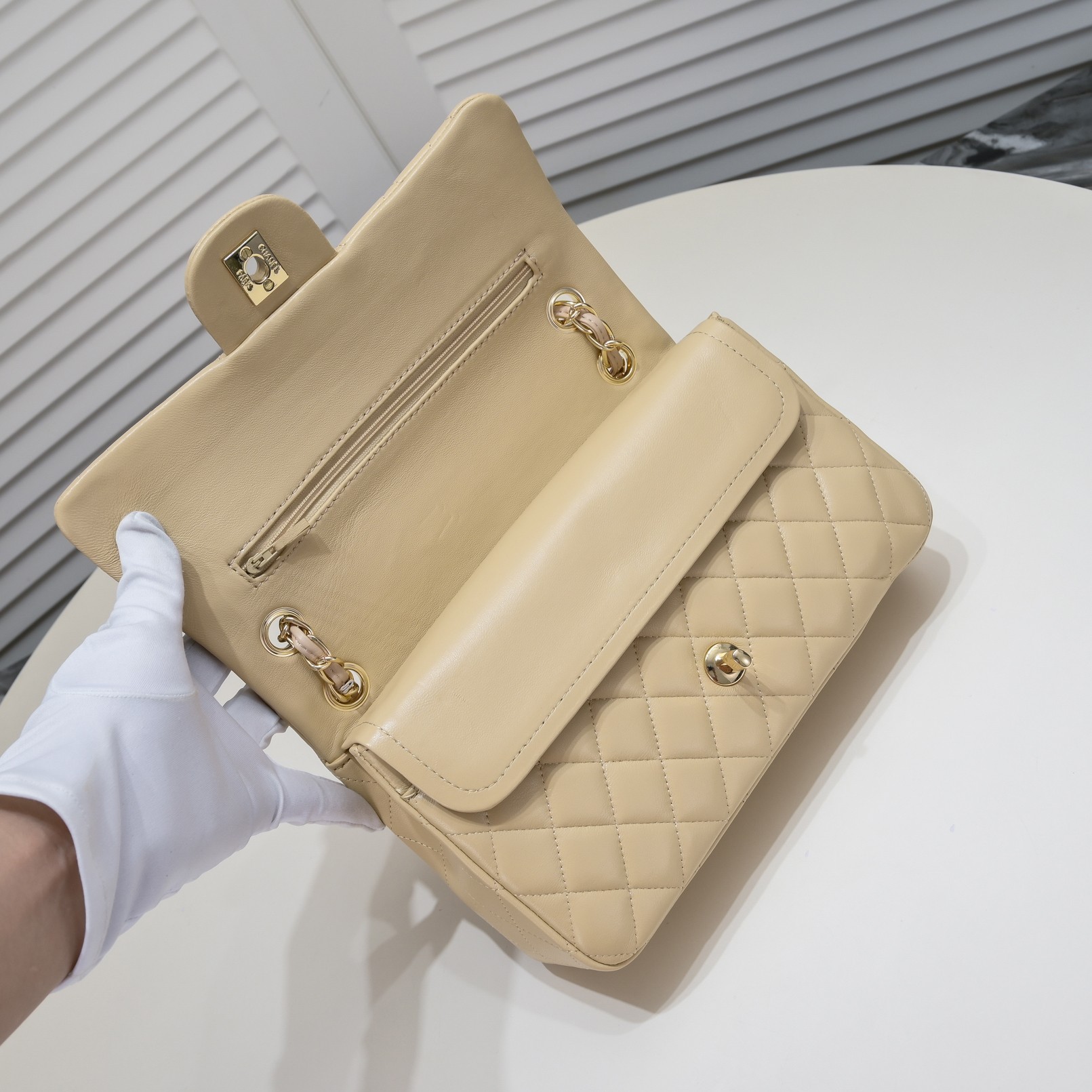 CC Inspired Classic Double Flap Bag Yellow Golden Hardware - Bag - Gorchic - $122.99