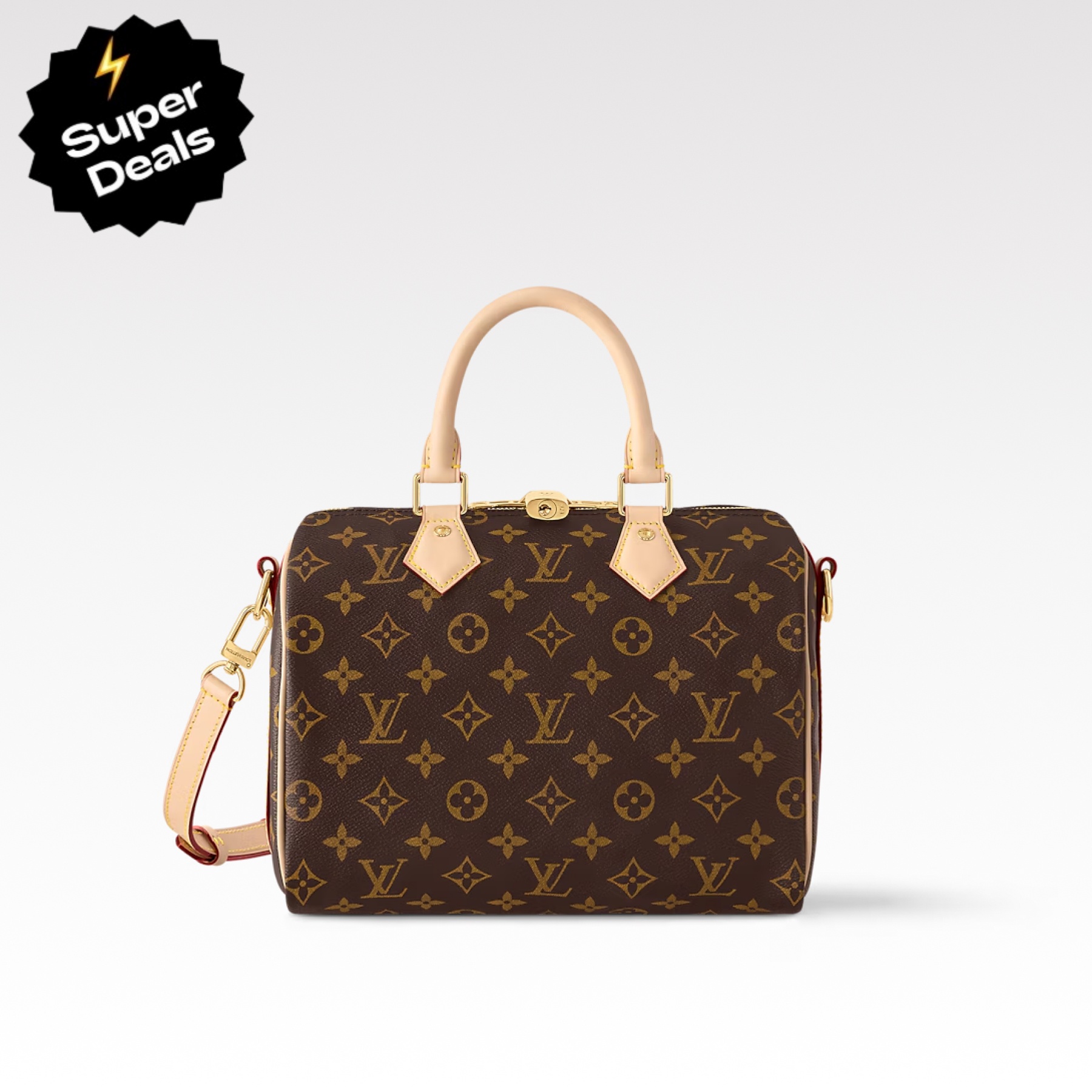 Designer Monogram Speedy Bandoulière 25 - Bag - Gorchic - $119.99