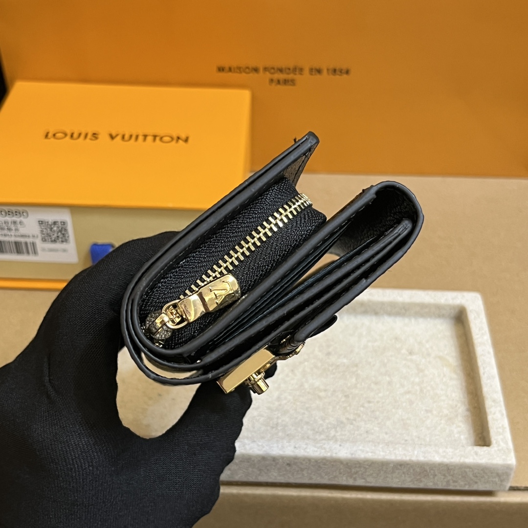 Designer Monogram Métis Monogram Empreinte Wallet-Black Wallet - Gorchic - $55.99