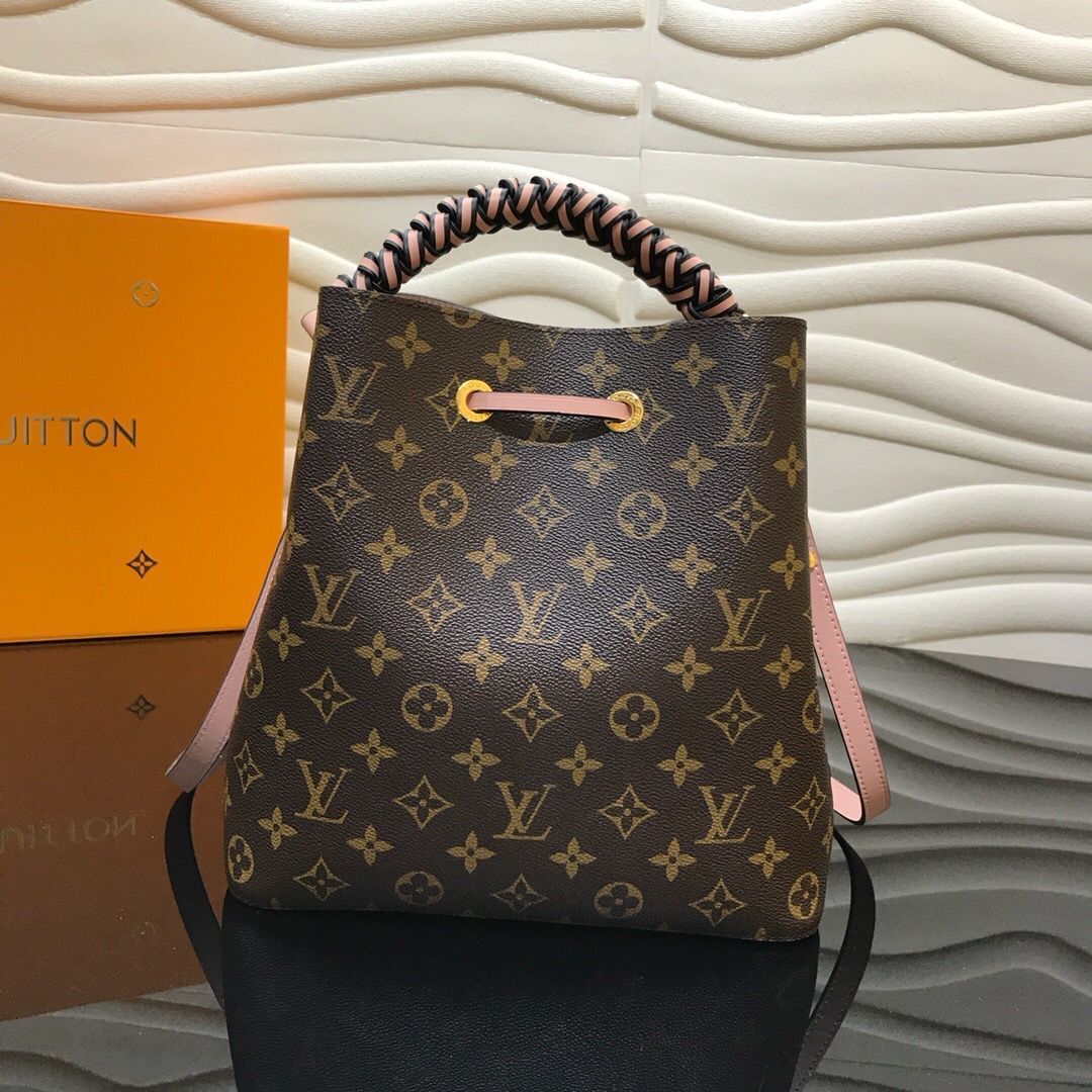 Designer Monogram  NeoNoe MM Bucket Bag - Gorchic - $129.99