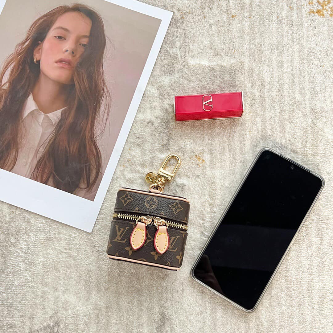 Designer Monogram Micro Vanity Bag Earphone Case Multiple Color - Bag - Gorchic - $91.99