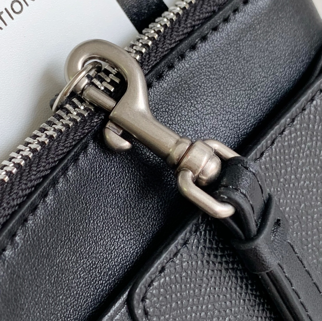 Hourglass iconic Men's Black Passport Long Wallet 1 Ticket - Bag - Gorchic - $139.99