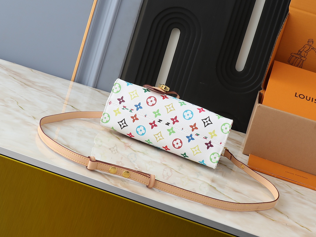 Designer Monogram x Murakami  x TM OnTheGo East West Chain -Bag - Gorchic - $135.99