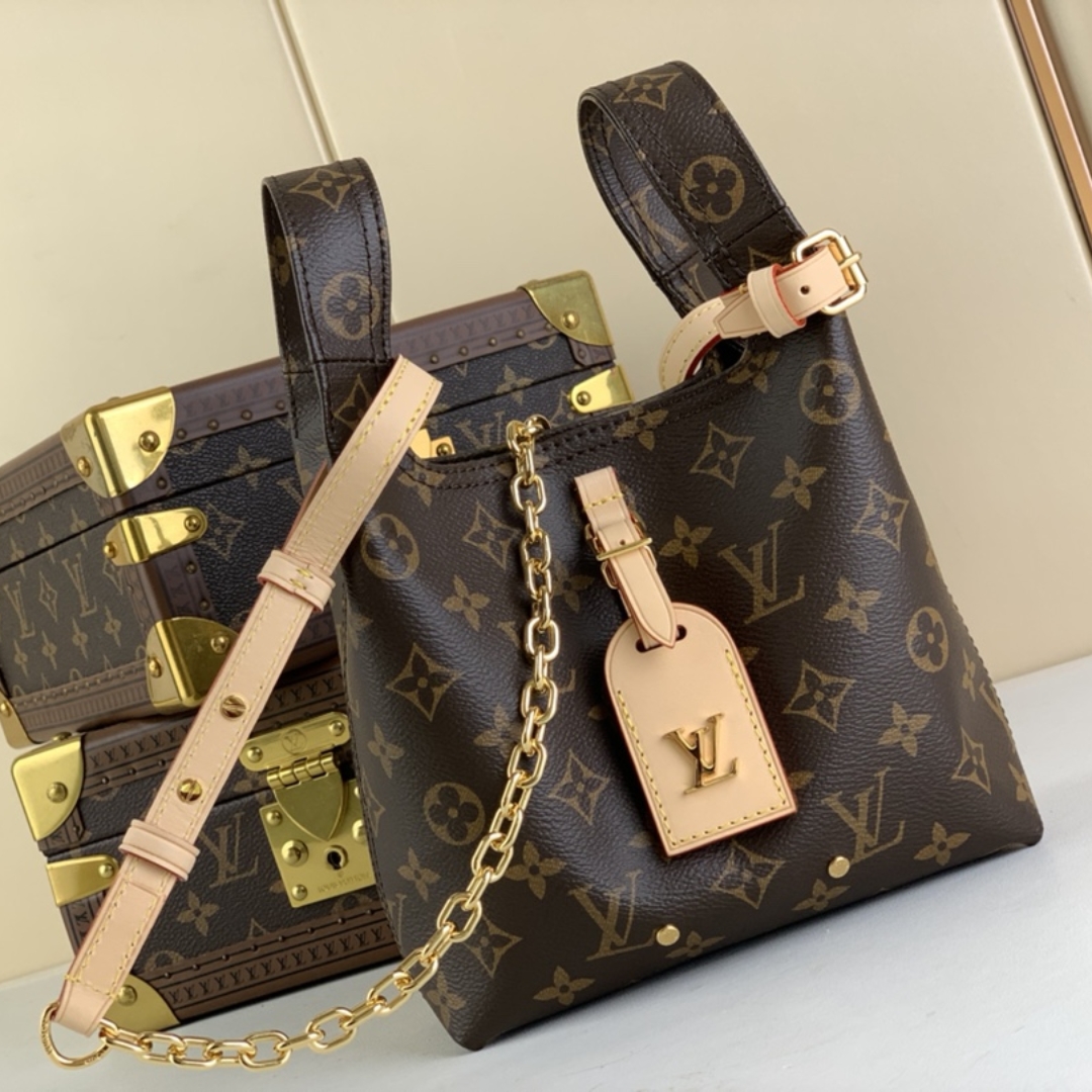 Designer Monogram ATLANTIS Vegetable Basket Handbag - Bag - Gorchic - $118.99