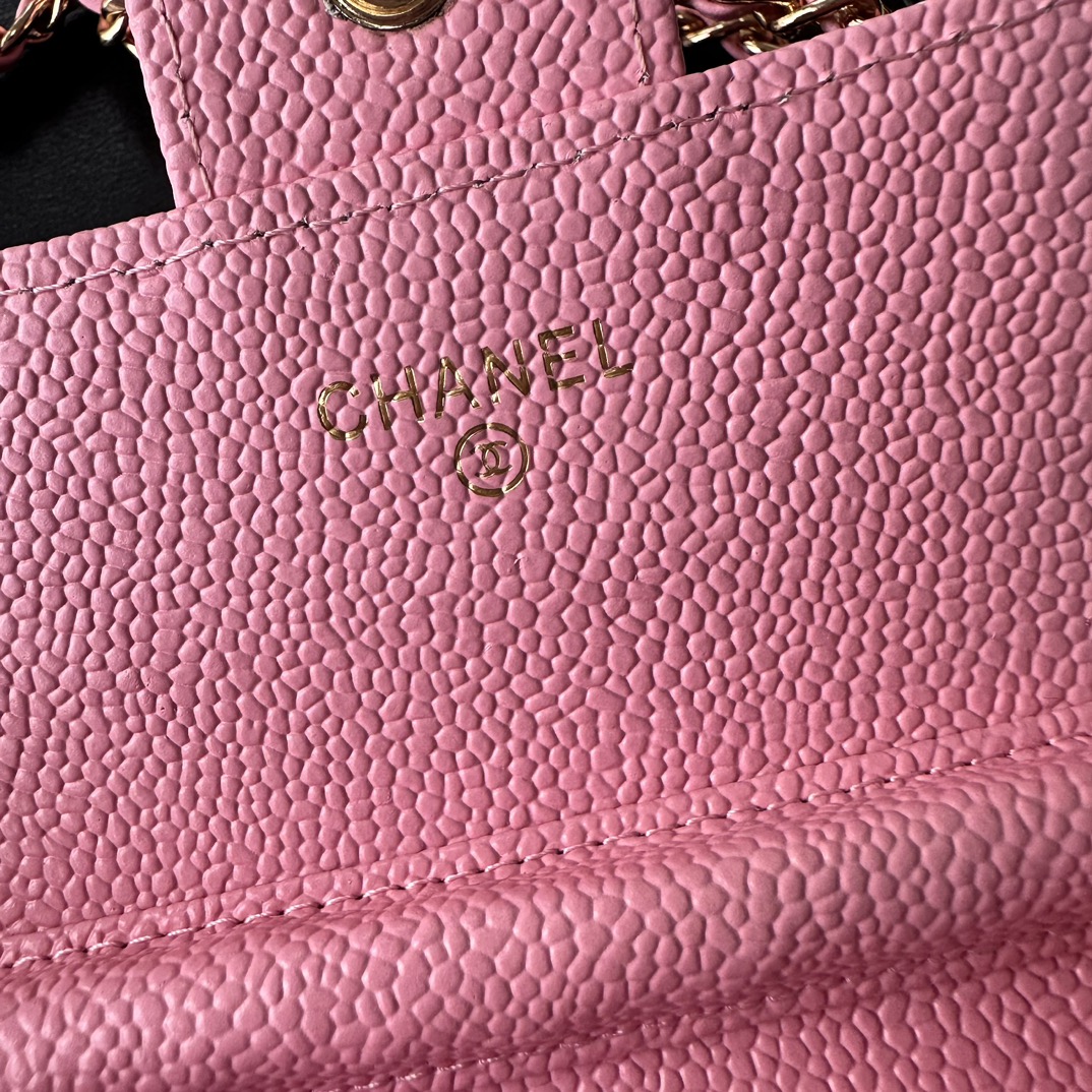 CC Inspired 23 Wallet on Chain- Light Pink Bag - Gorchic - $98.99