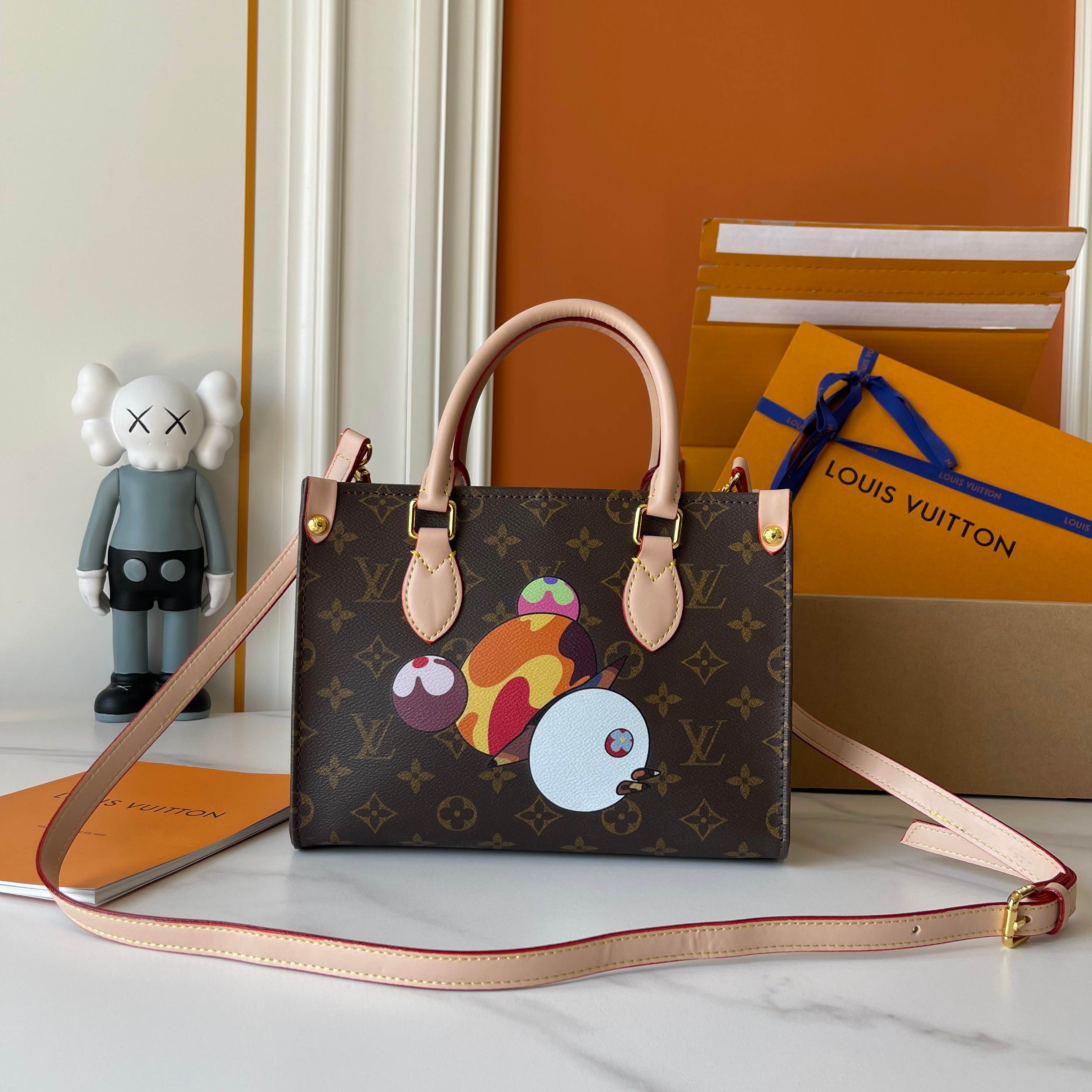 Designer Monogram x Murakami  x TM OnTheGo BB Monogram Bag - Gorchic - $132.99