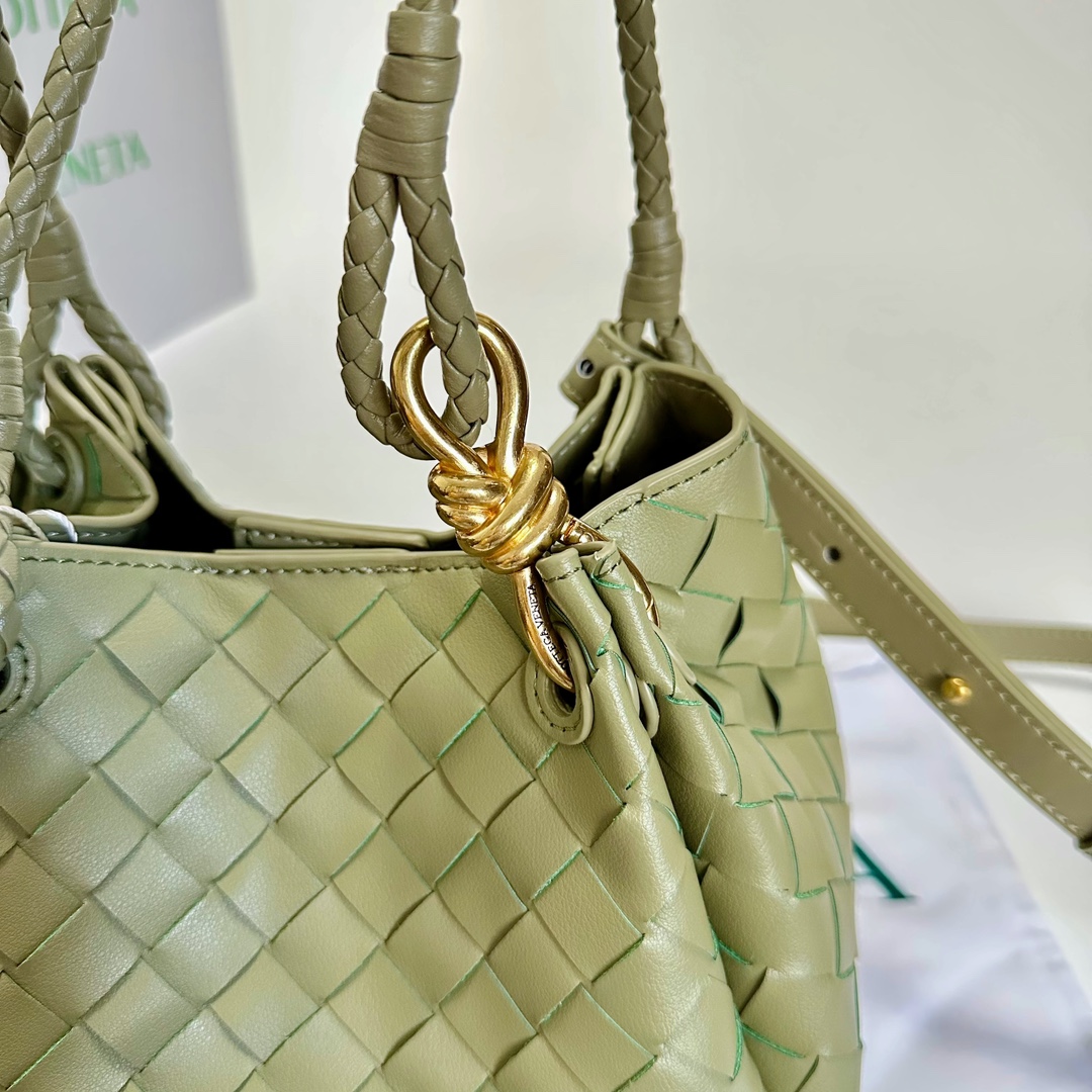 BV Small Parachute-Green - Bag - Gorchic - $164.99