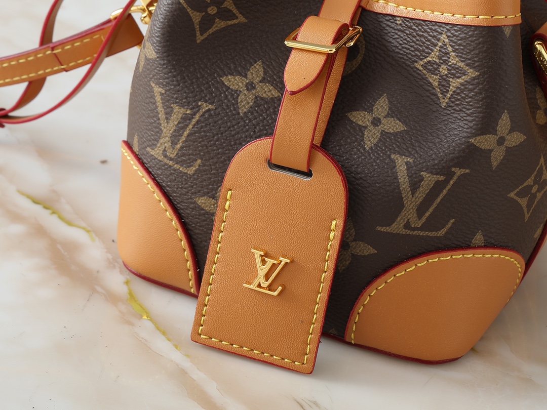 Designer Monogram Mini Bucket Bag - Gorchic - $114.99