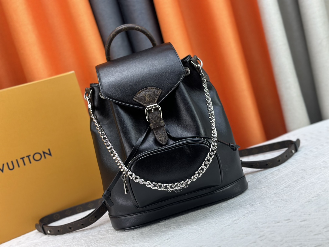 Designer Monogram Montsouris PM Backpack Bag - Gorchic - $153.99