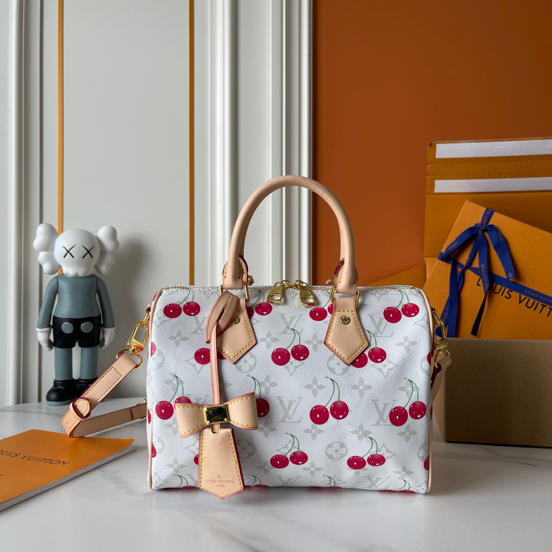 Designer Monogram x Murakami  x TM Designer Monogram Speedy Bandoulière 25 & Speedy 30 Bag - Gorchic - $126.99