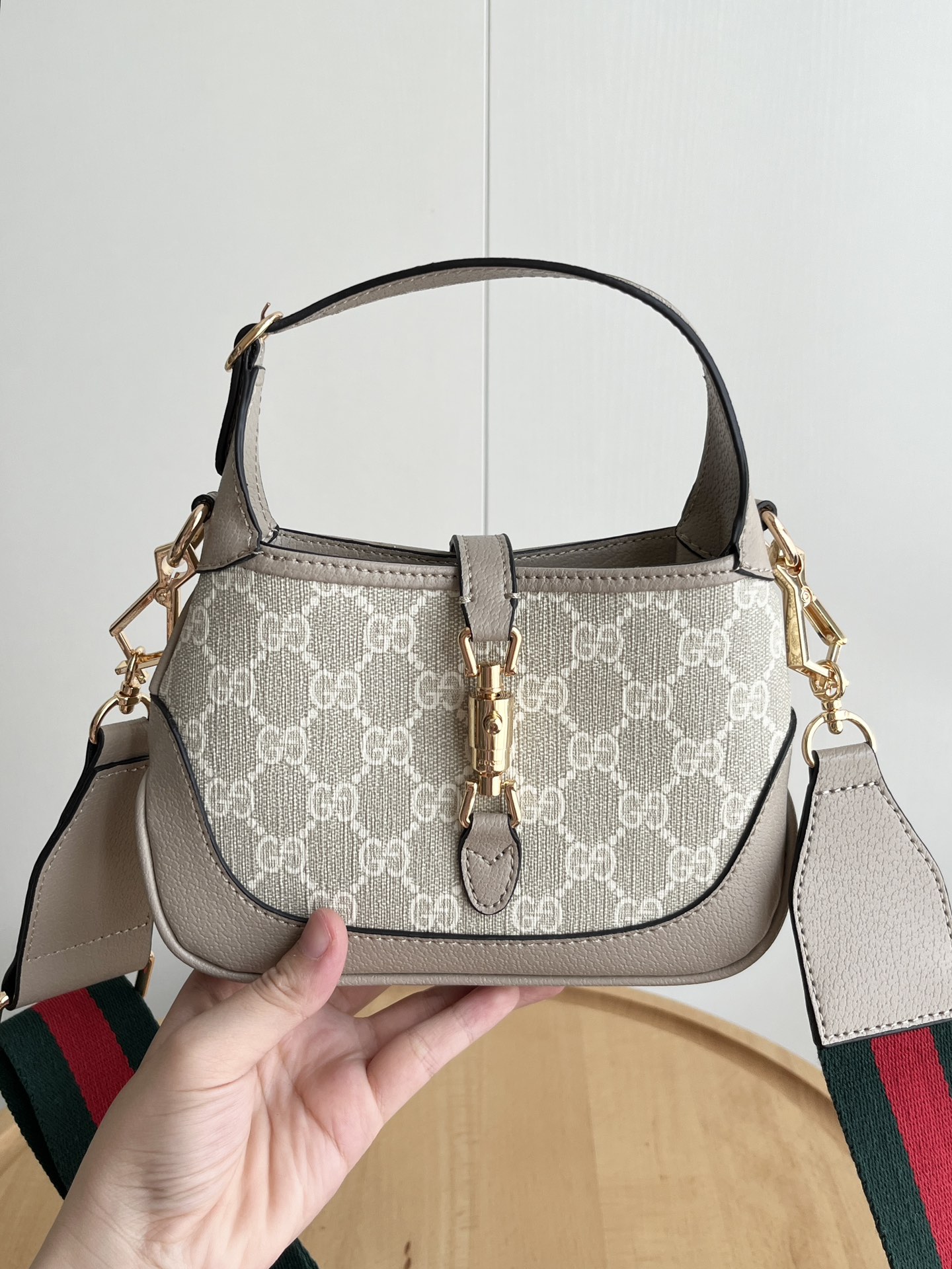 Double-G Jackie 1961 Mini GG And Leather Bag - Gorchic - $121.99