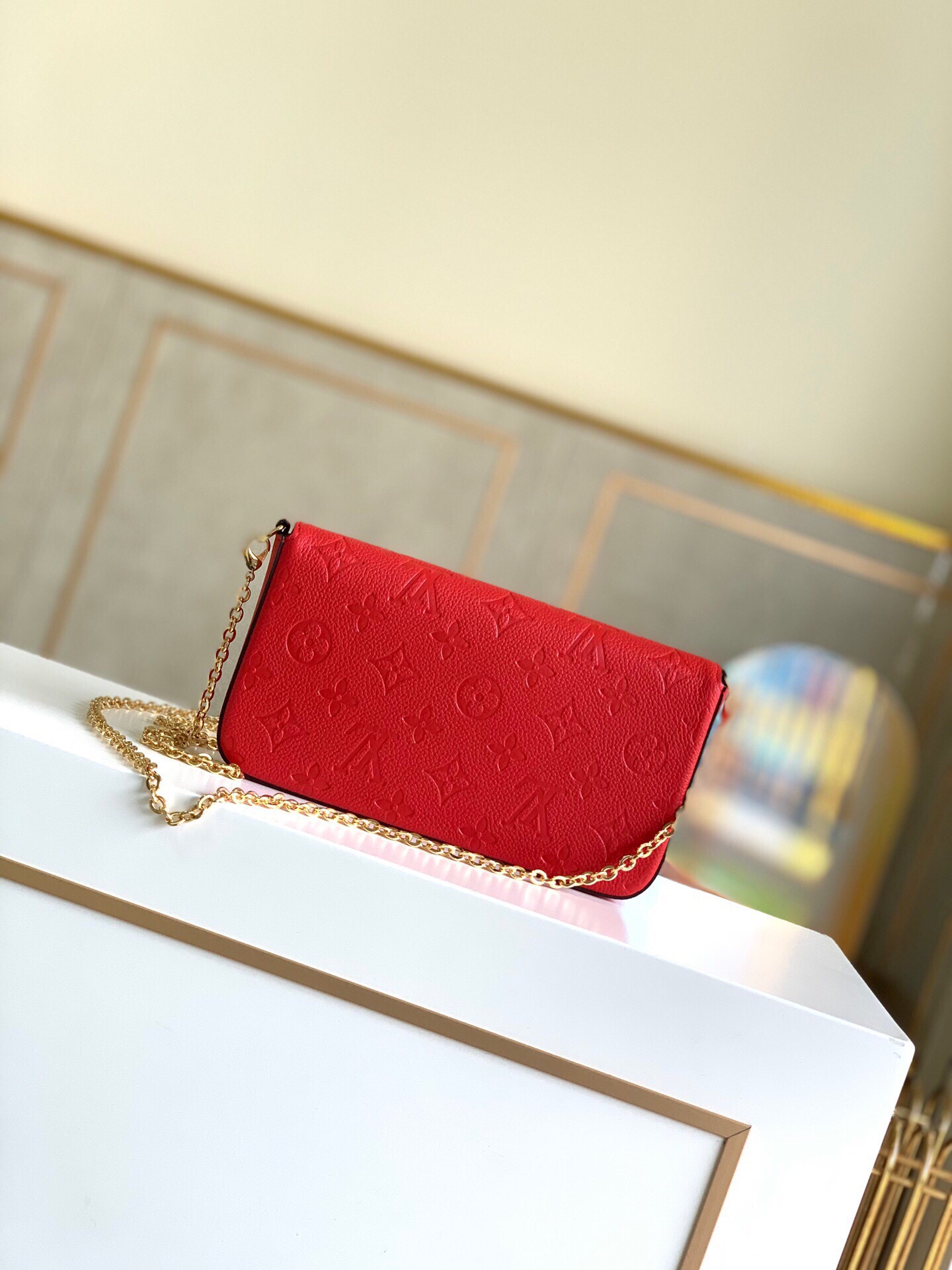 Designer Monogram  Pochette Felicie clutch bag - Gorchic - $82.99