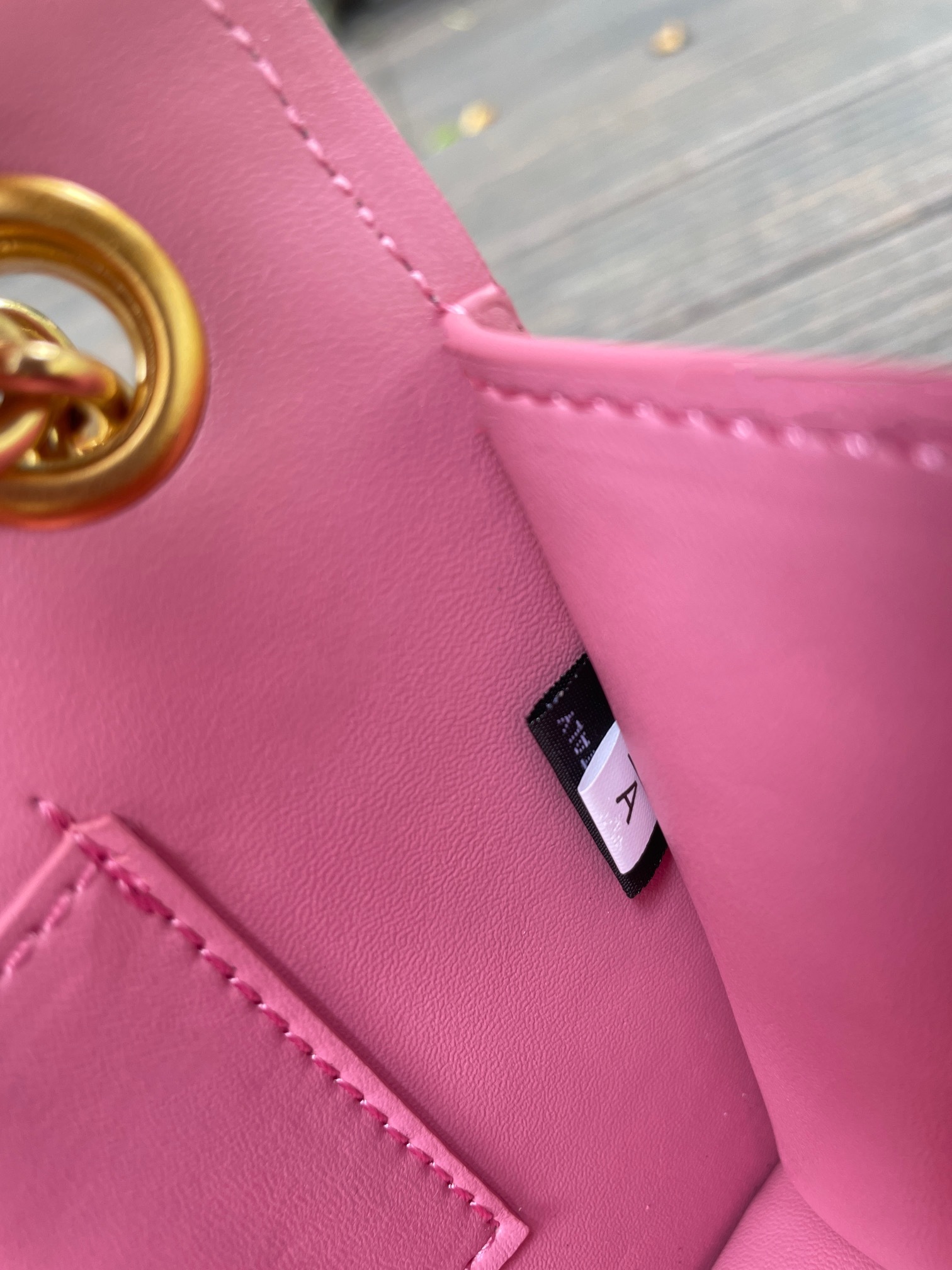 MU Matelassé nappa leather mini bag Rose - Bag - Gorchic - $117.99