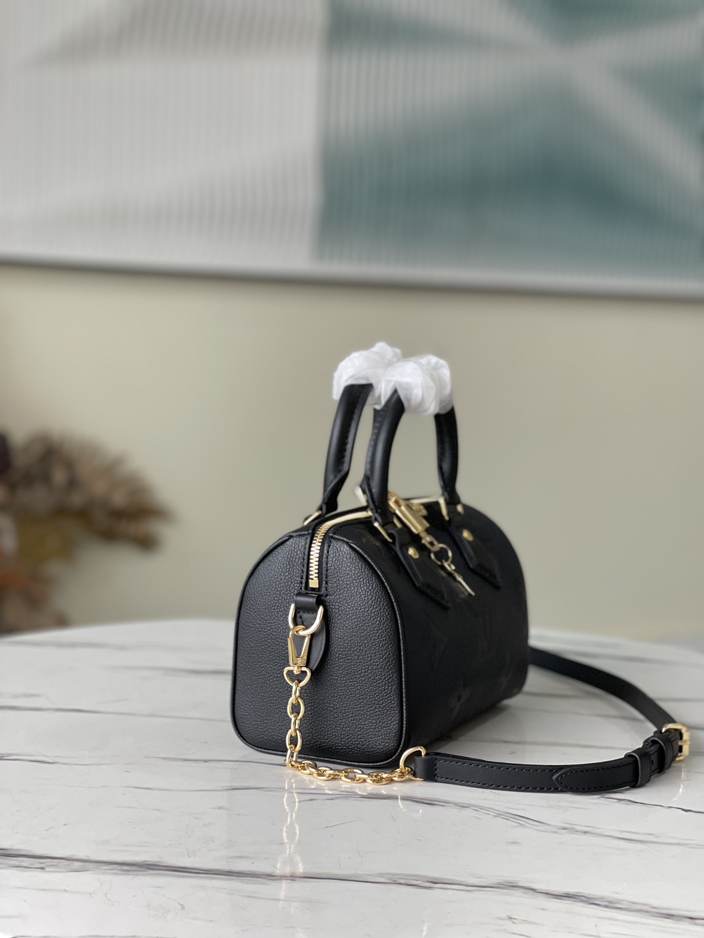 Designer Monogram Speedy Bandoulière 20 Black Women Handbag - Bag - Gorchic - $123.99