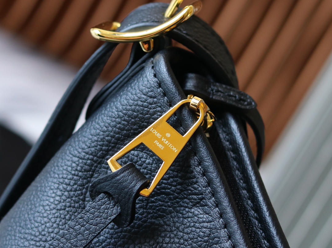 Designer Monogram  CarryAll MM - Black Bag - Gorchic - $118.99