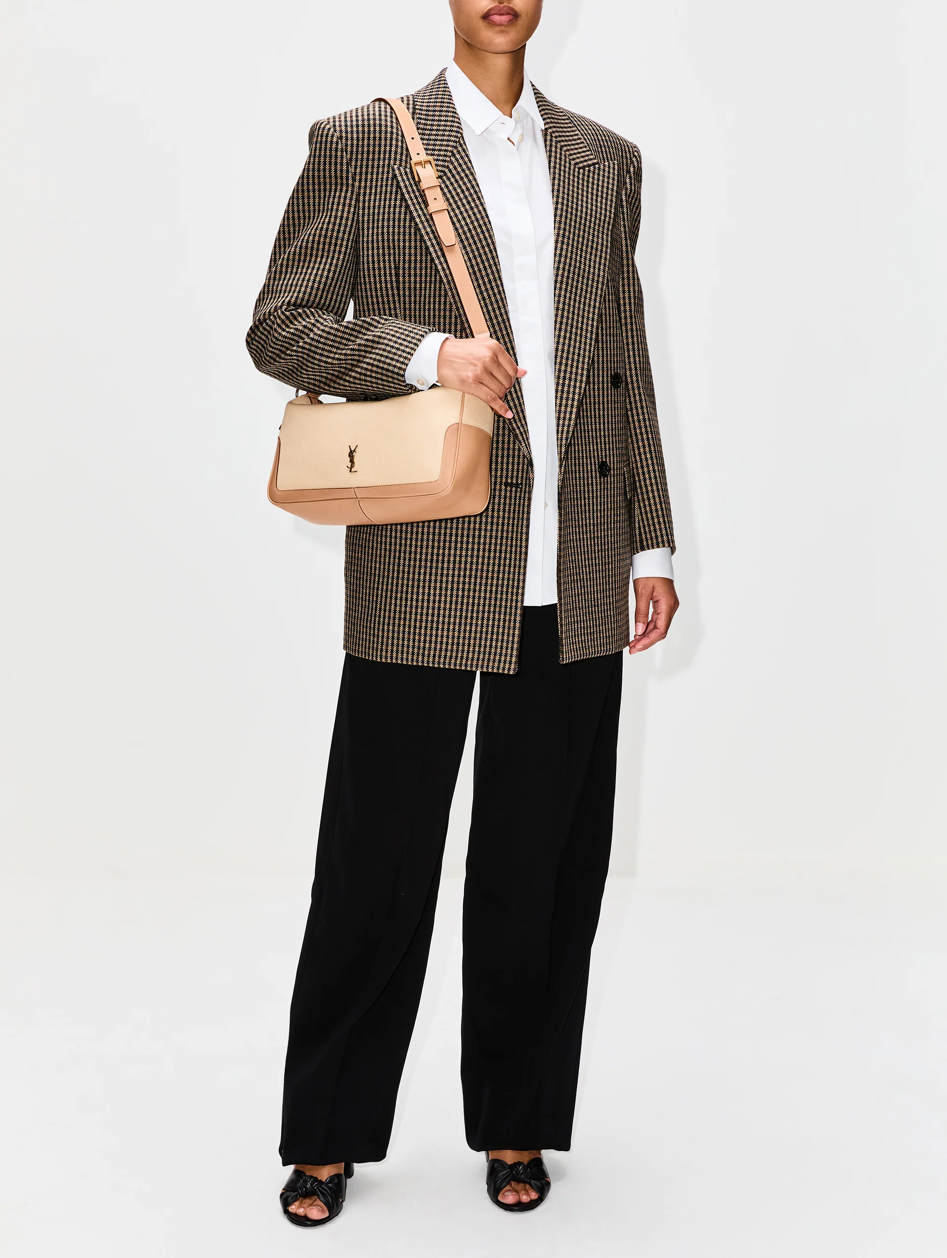 Lady Designer Camera Supple Bag-White Bag - Gorchic - $141.99