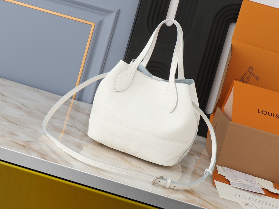 Designer Monogram  Blossom MM White - Bag - Gorchic - $117.99