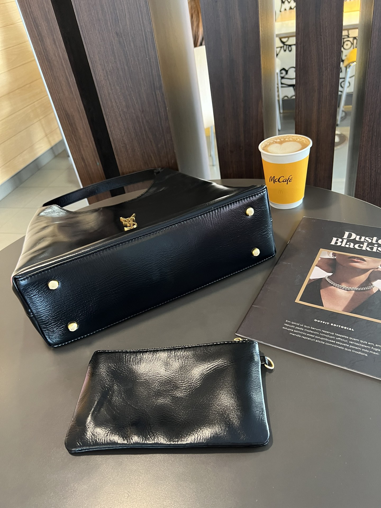 Lady Designer New Hobo Oil Waxed Leather Underarm Bag - Gorchic - $128.99