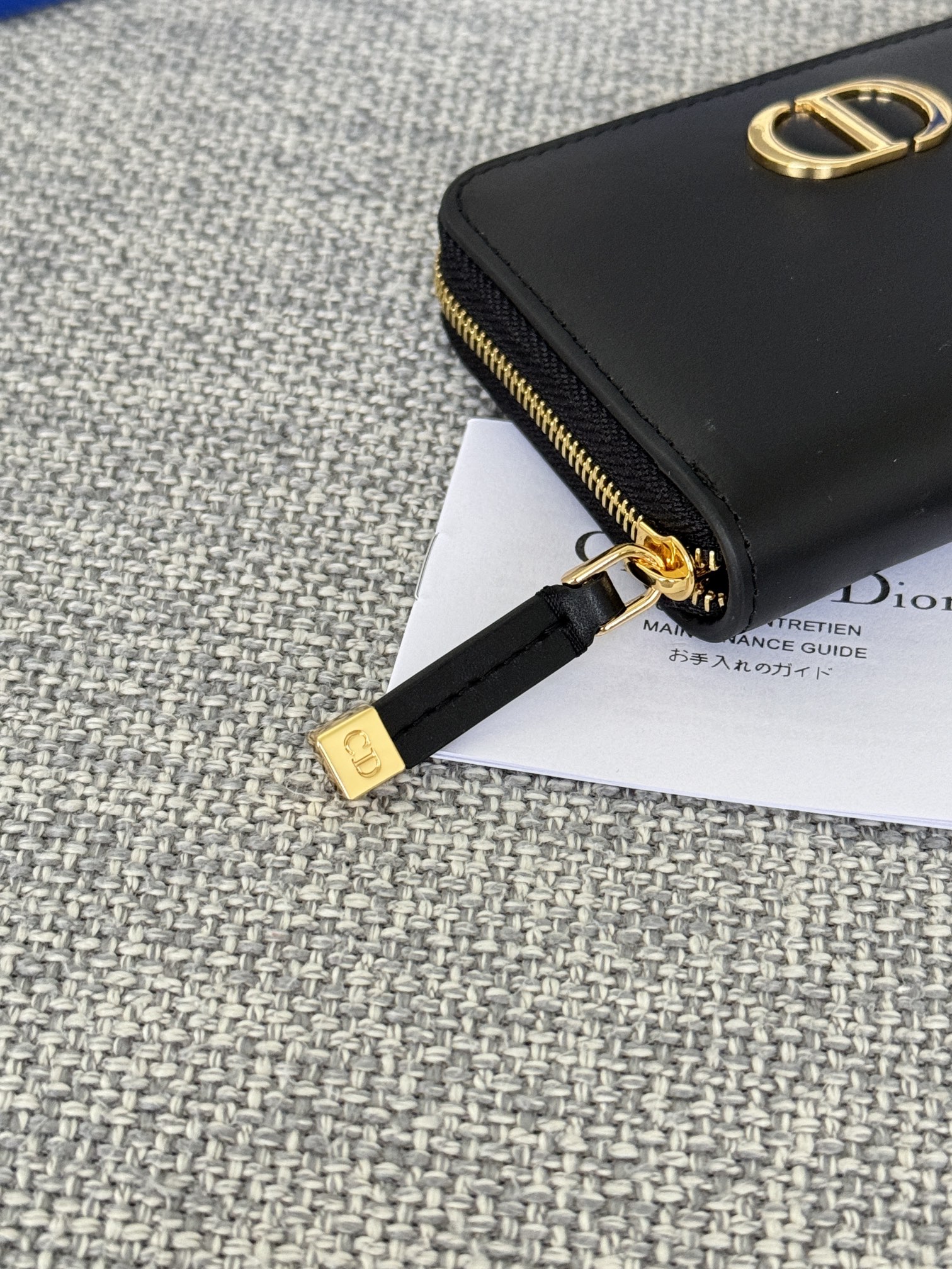 D Inspired  Montaigne Voyageur Wallet-Black Gold Wallet - Gorchic - $52.99
