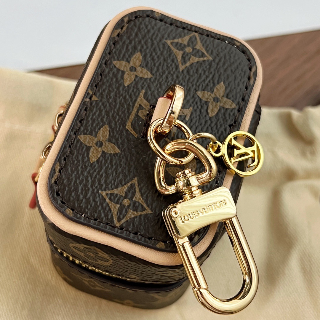 Designer Monogram Micro Vanity Bag Earphone Case Multiple Color - Bag - Gorchic - $91.99