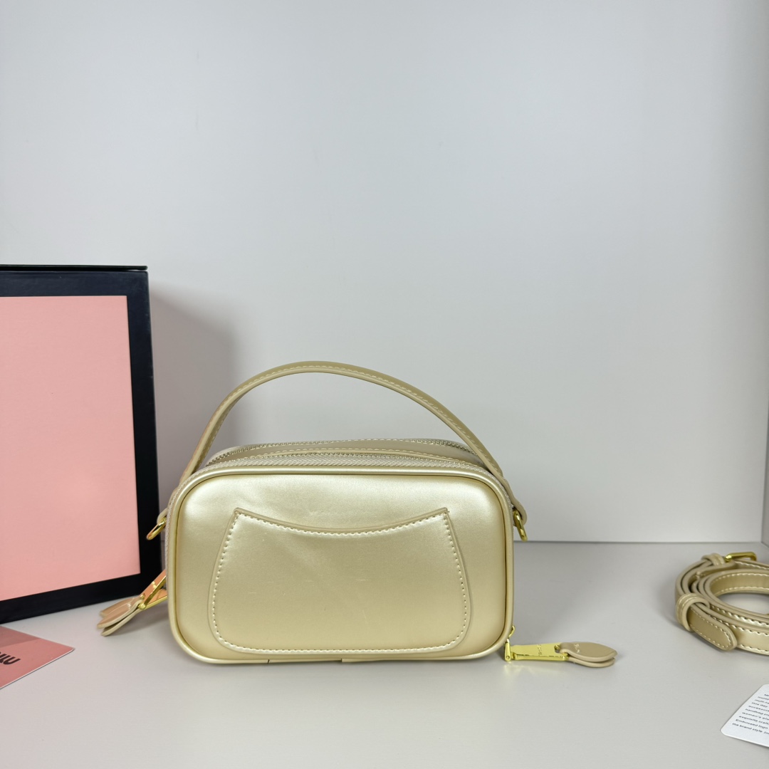 MU Leather Shoulder Bag - Gorchic - $109.99