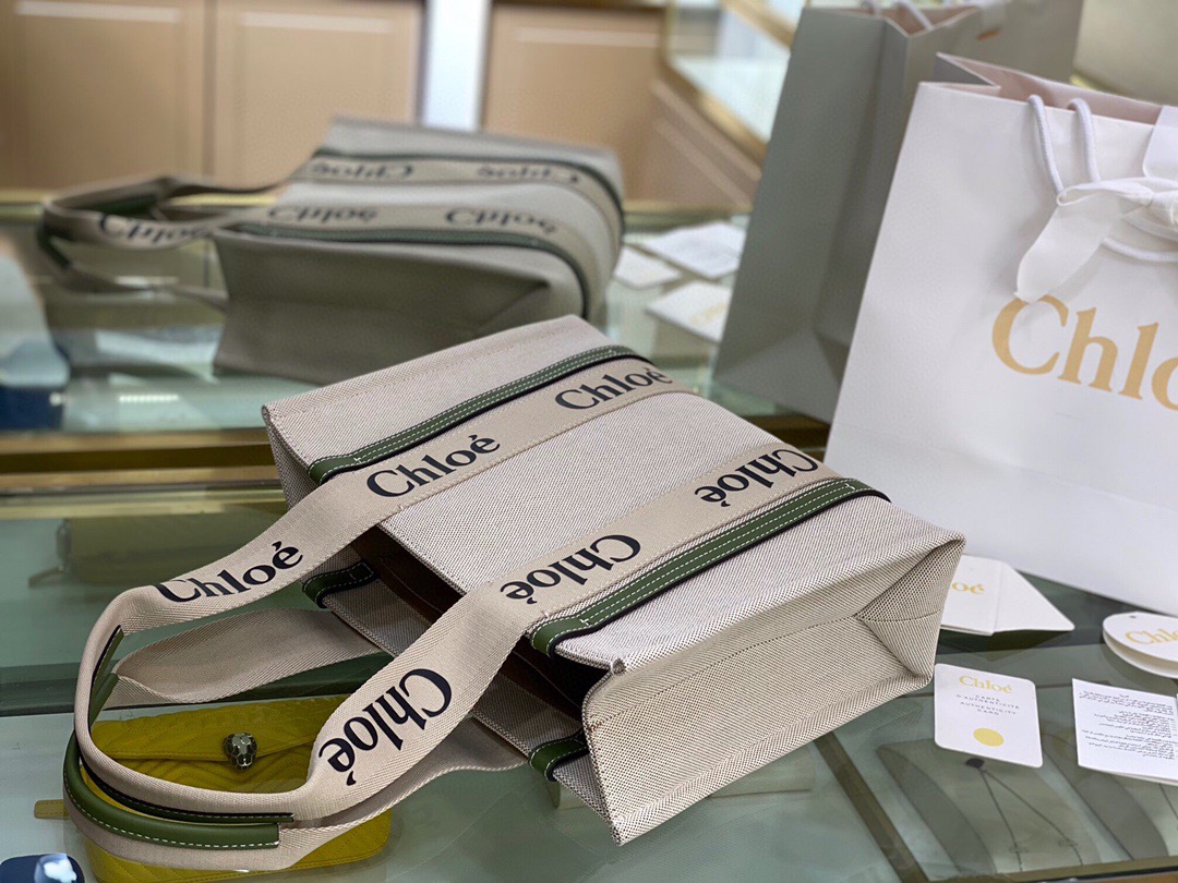 chleo Woody tote bag Medium Size - Bag - Gorchic - $125.99