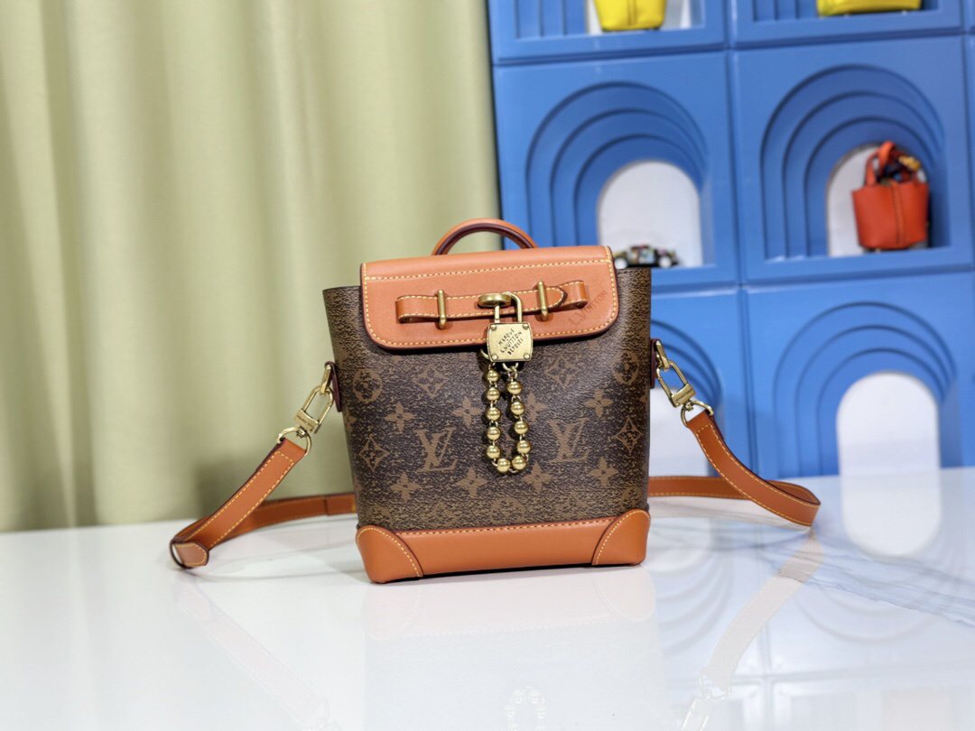 Designer Monogram Steamer Crossbody Monogram canvas  Bag - Gorchic - $117.99