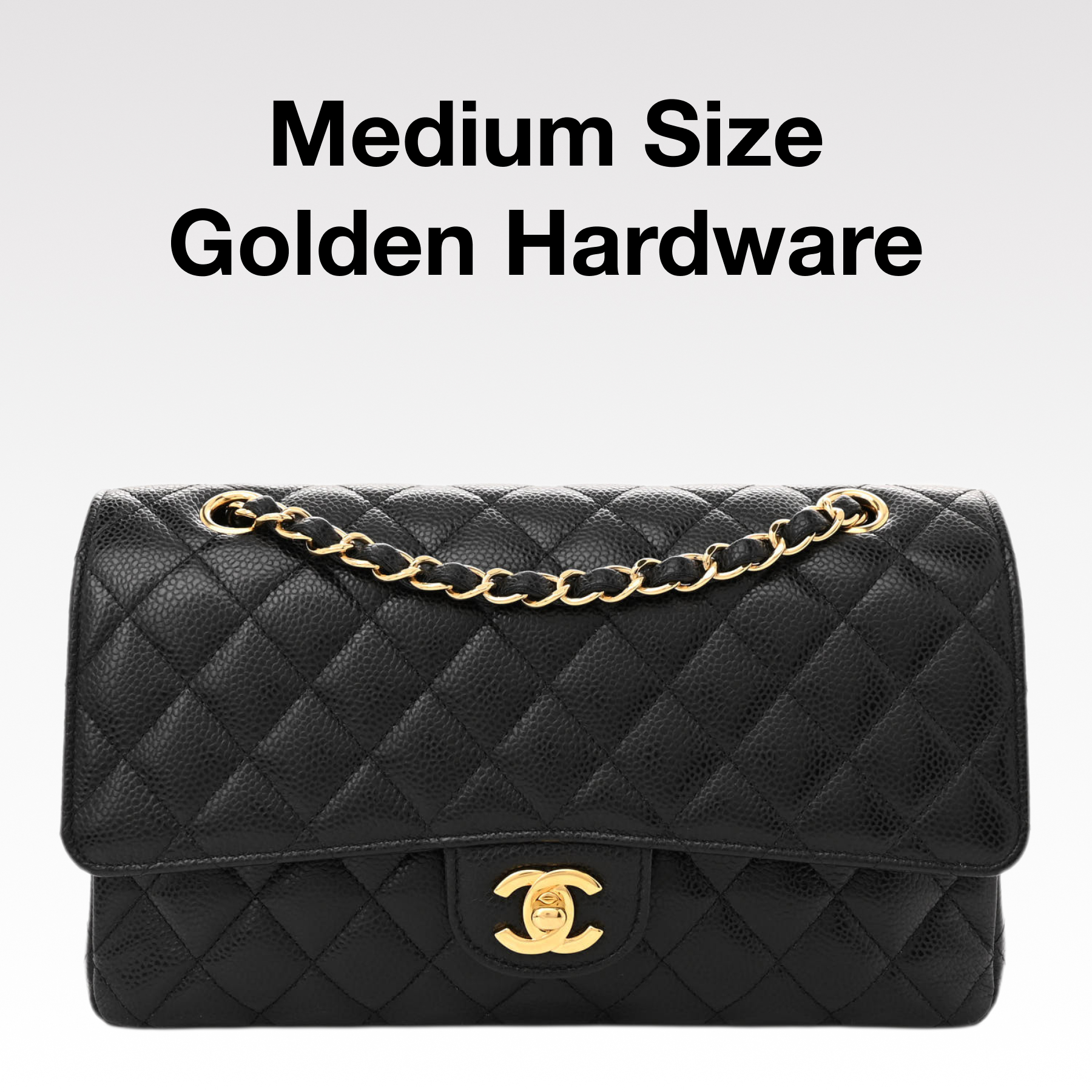 CC Inspired Classic Double Flag Bag Black Leather Sier Hardware Shoulder Bag - Gorchic - $125.99