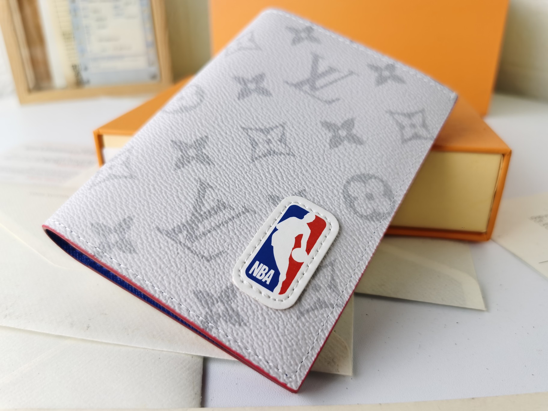 Designer Monogram Bag  x NBA Virgil Abloh Pocket Organizer Wallet - Gorchic - $60.99