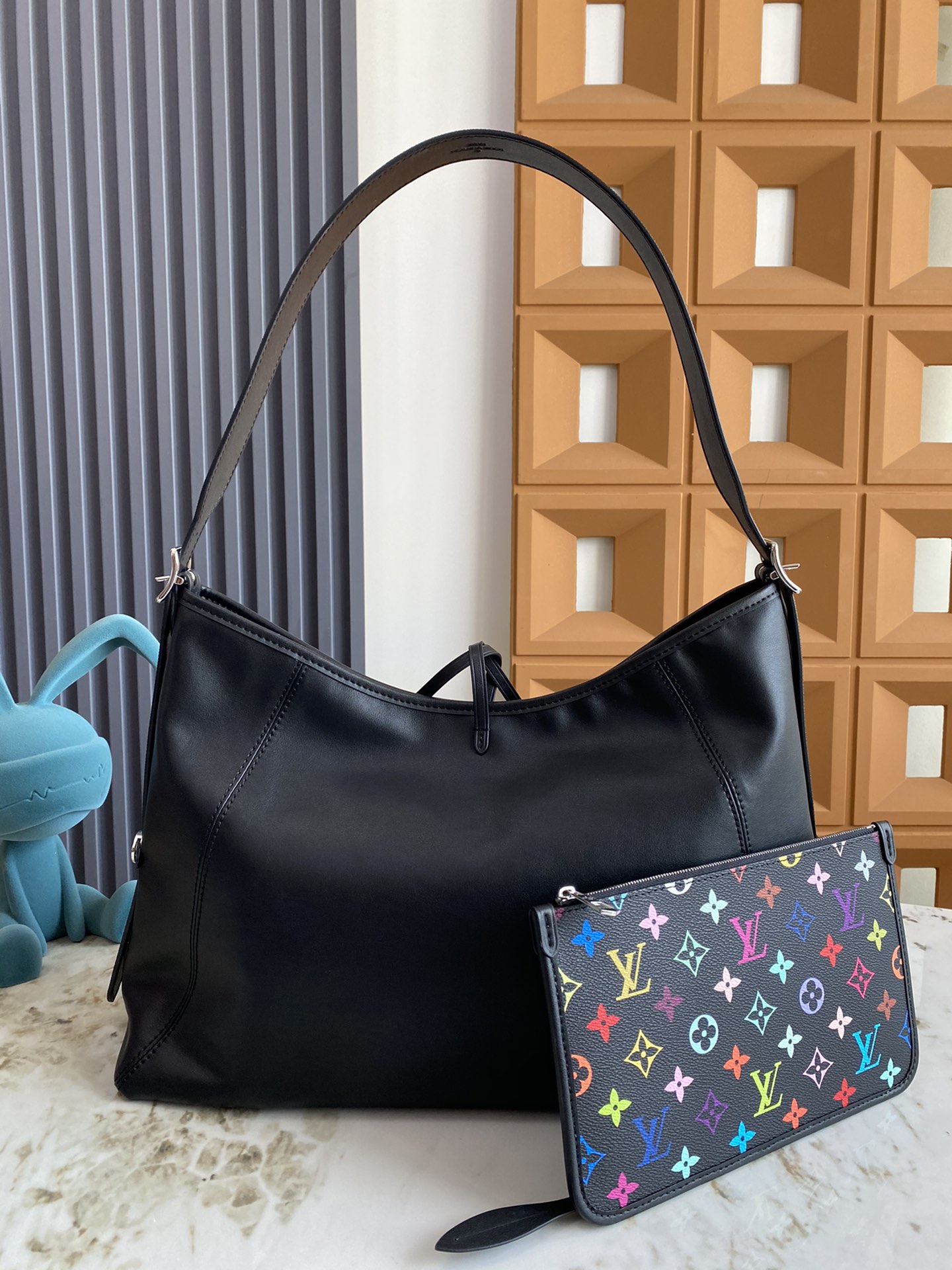 Designer Monogram x Murakami  x TM CarryAll Vibe MM Bag - Gorchic - $124.99