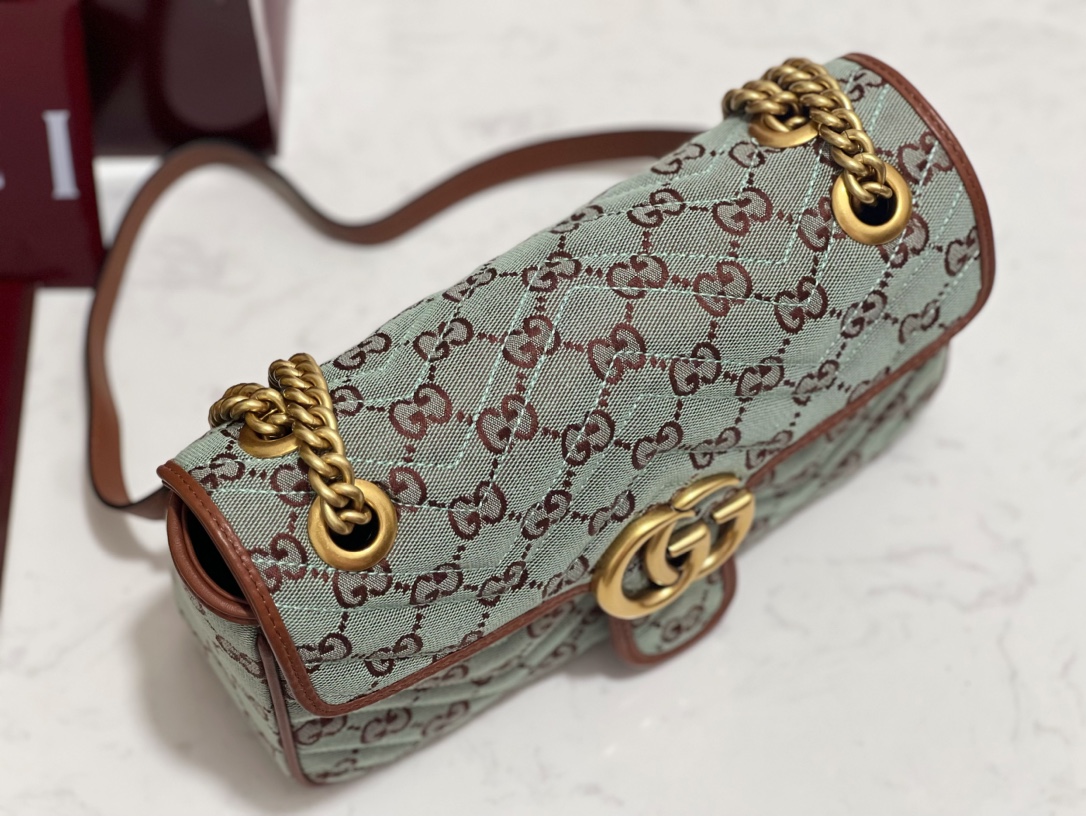 Double-G GG Marmont Shoulder Bag Multiple Size - Bag - Gorchic - $124.99