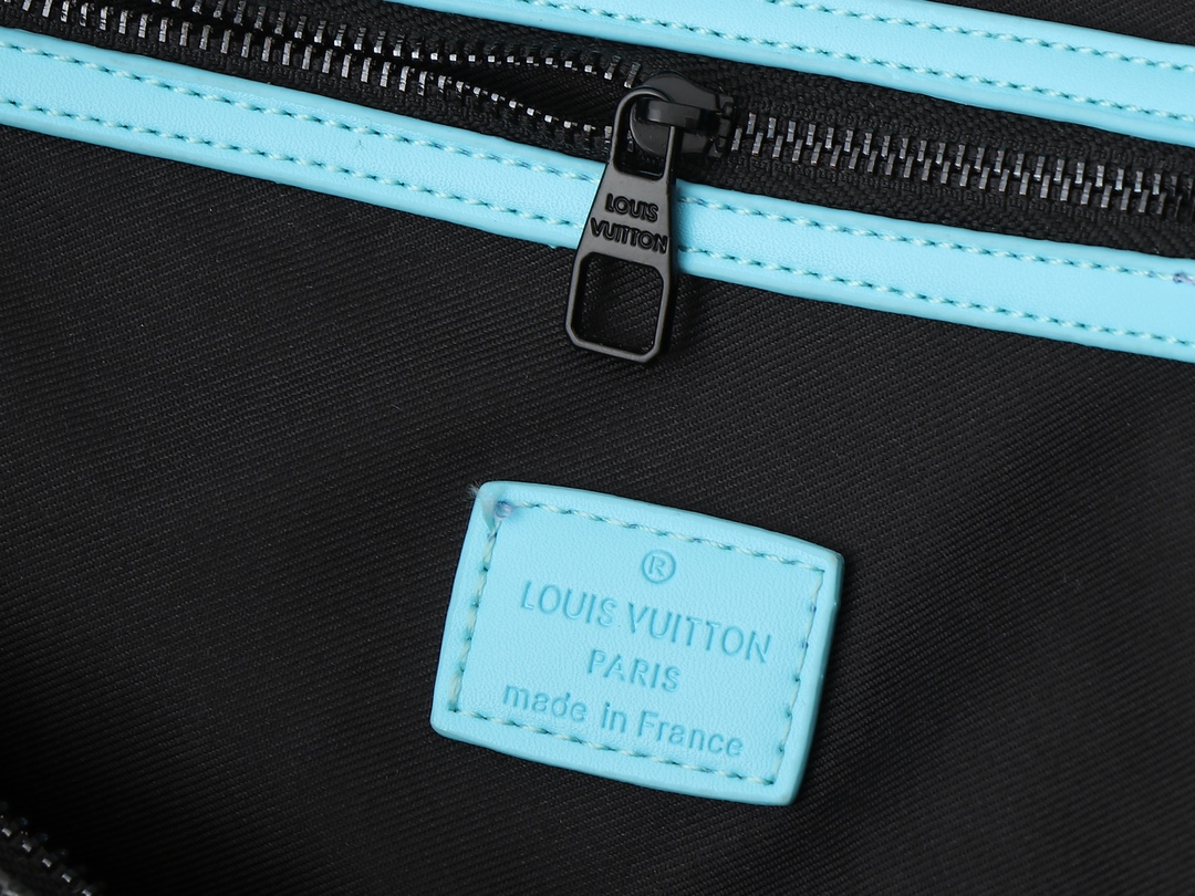 Designer Monogram  Keepall Travel Bag Multi Sizes Blue Grey- Bag - Gorchic - $167.99