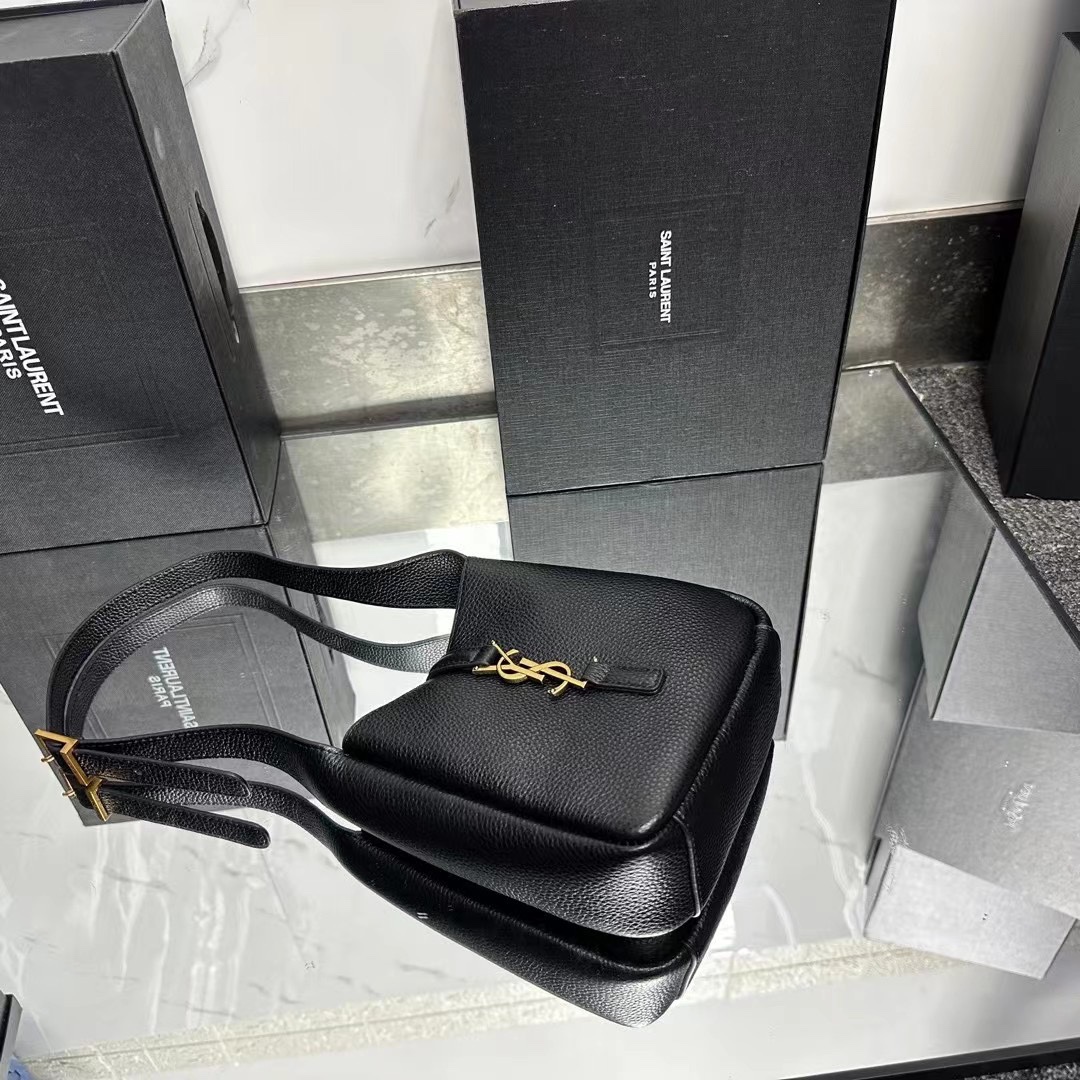 Lady Designer Fashion LE 5 À 7 supple baby in grained leather - Bag - Gorchic - $128.99