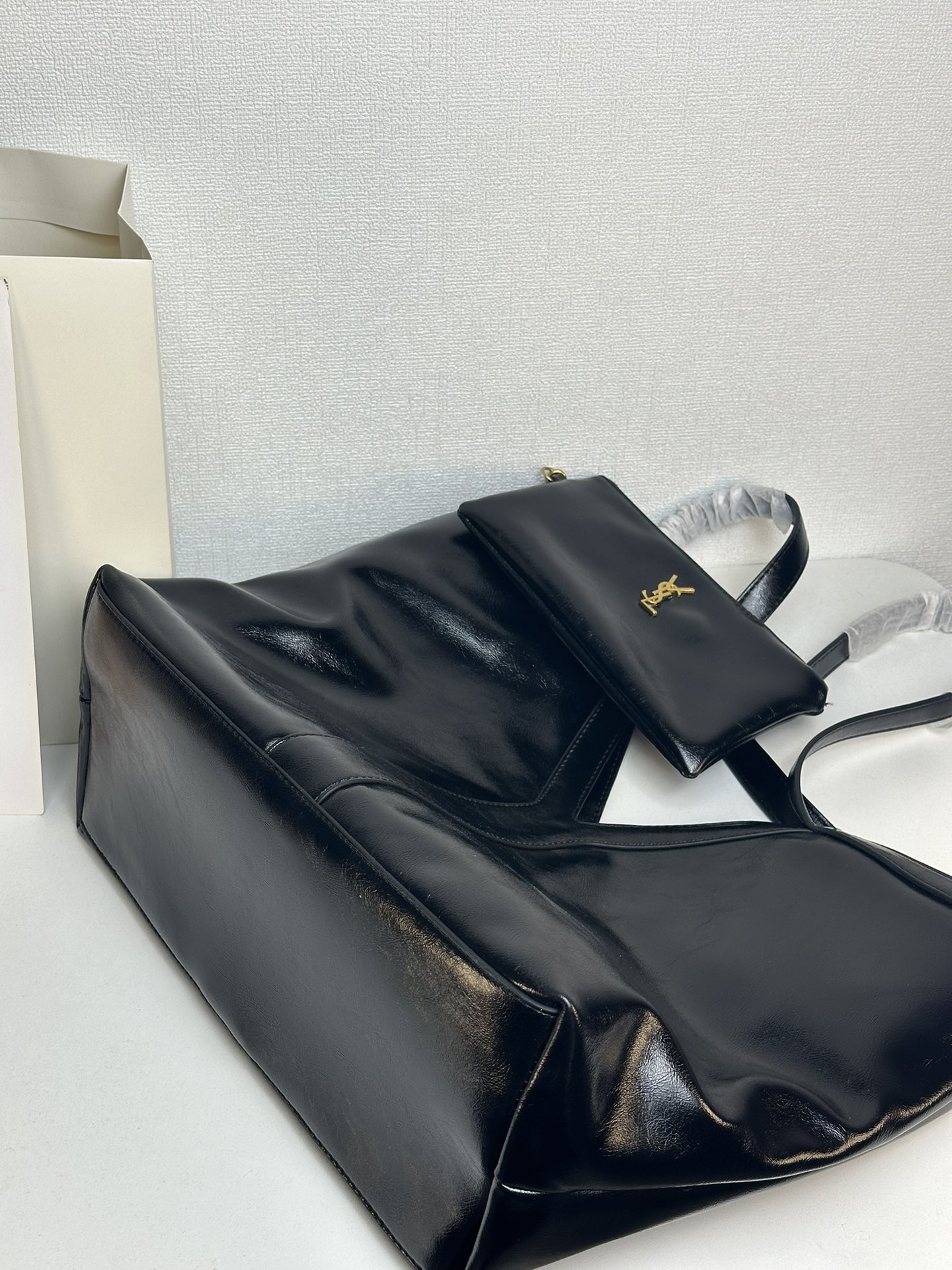 Lady Designer Oversized Tote Bag - Black Bag - Gorchic - $153.99