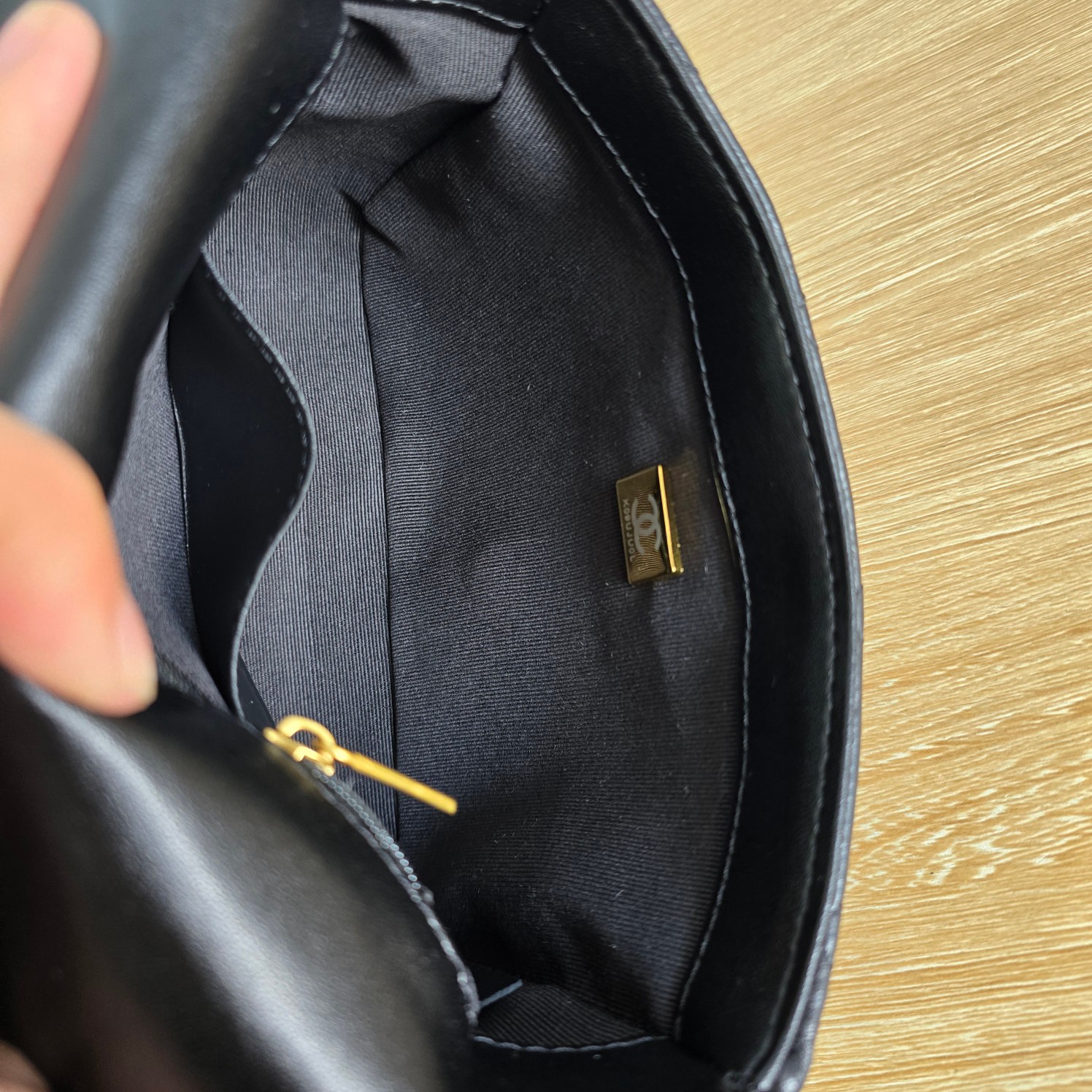 CC Inspired New 24K Small Underarm Bag - Black Bag - Gorchic - $136.99