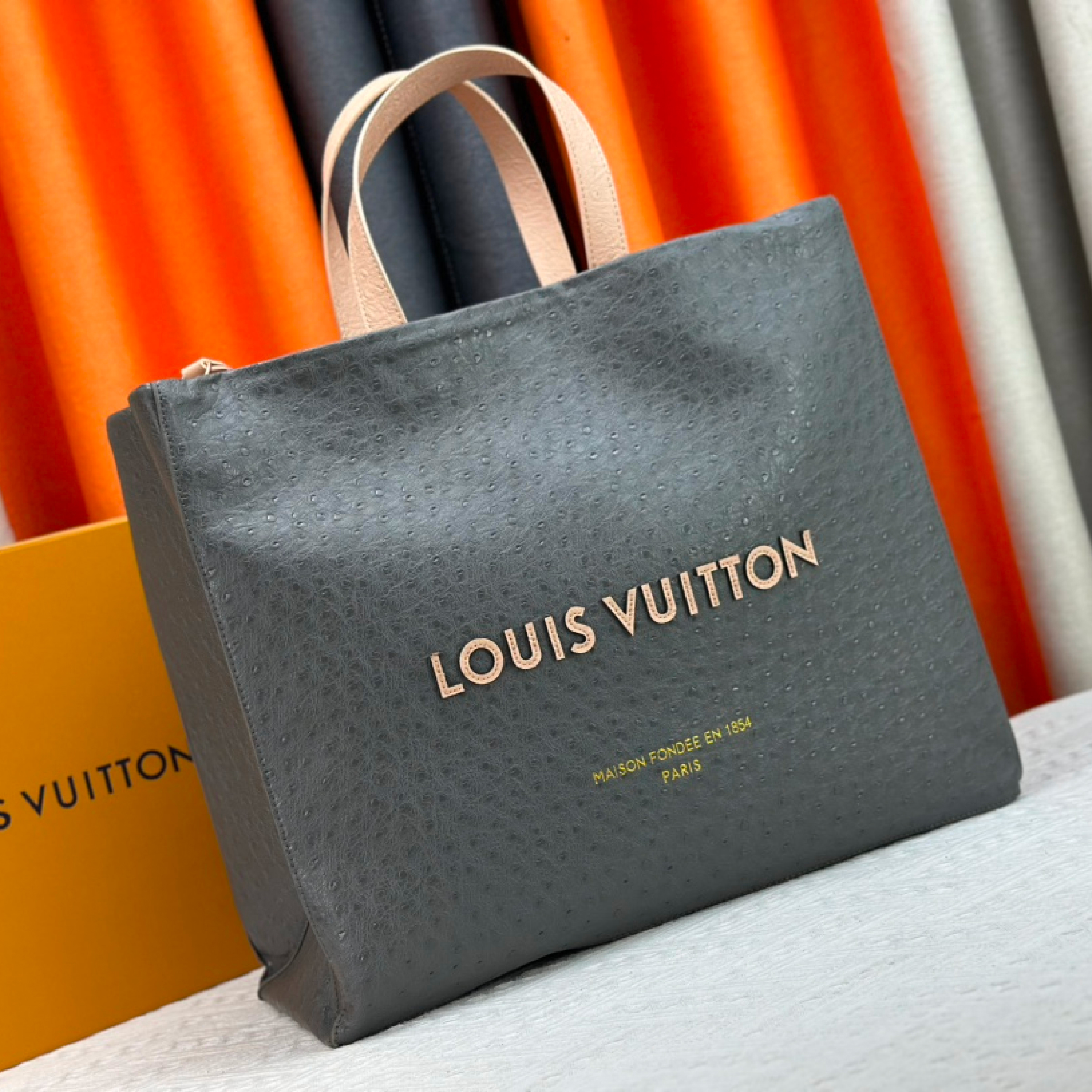 Designer Monogram Bag Shopper Tote MM - Bag - Gorchic - $132.99