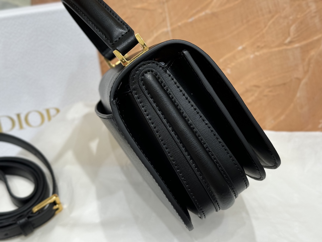 D Inspired Medium 30 Montaigne Avenue Top Handle Bag-Black - Bag - Gorchic - $146.99